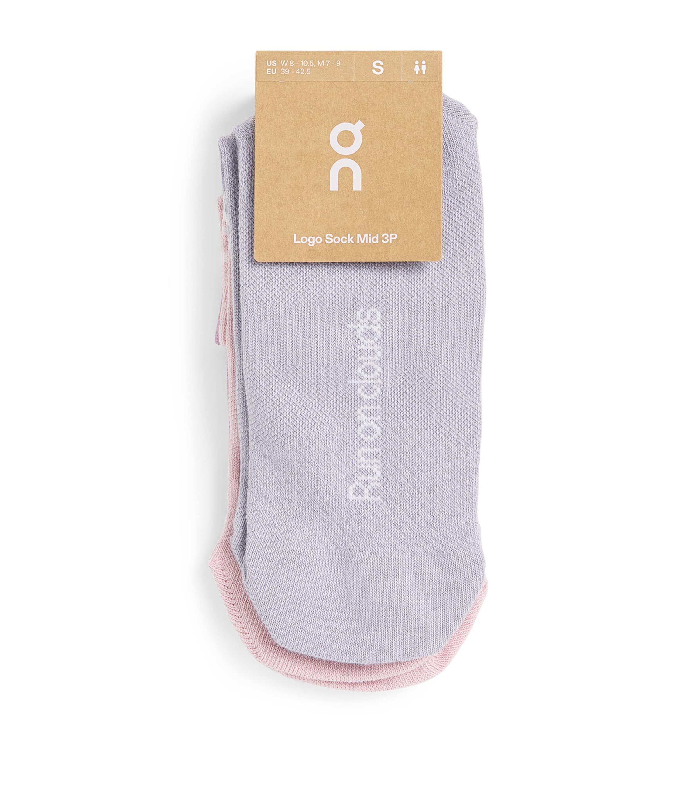 On Running Cotton-blend Logo Socks