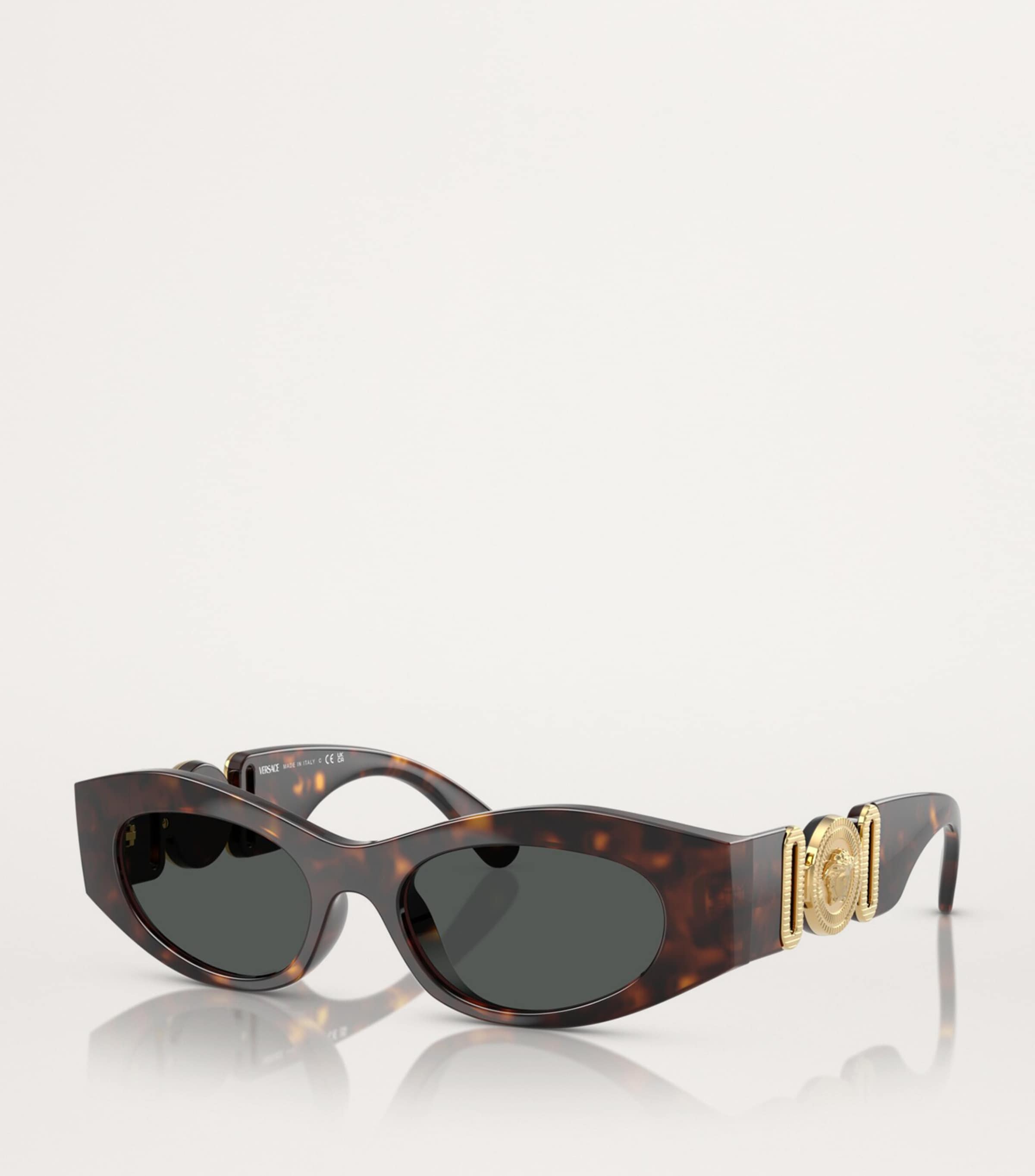 Acetate Oval Sunglasses 108/87 Image 2