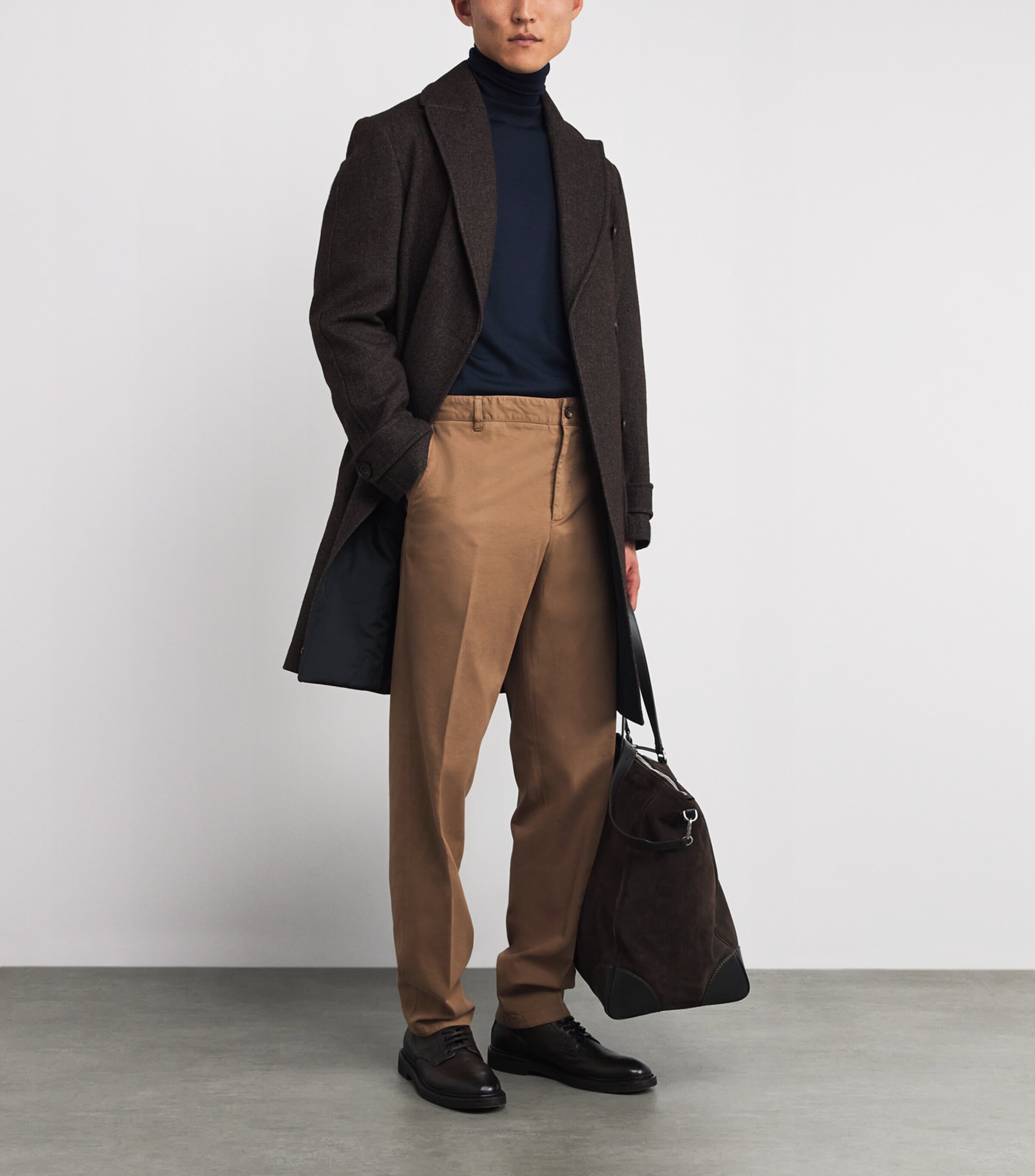 Wool-Silk-Cashmere Rollneck Sweater 810 Image 2