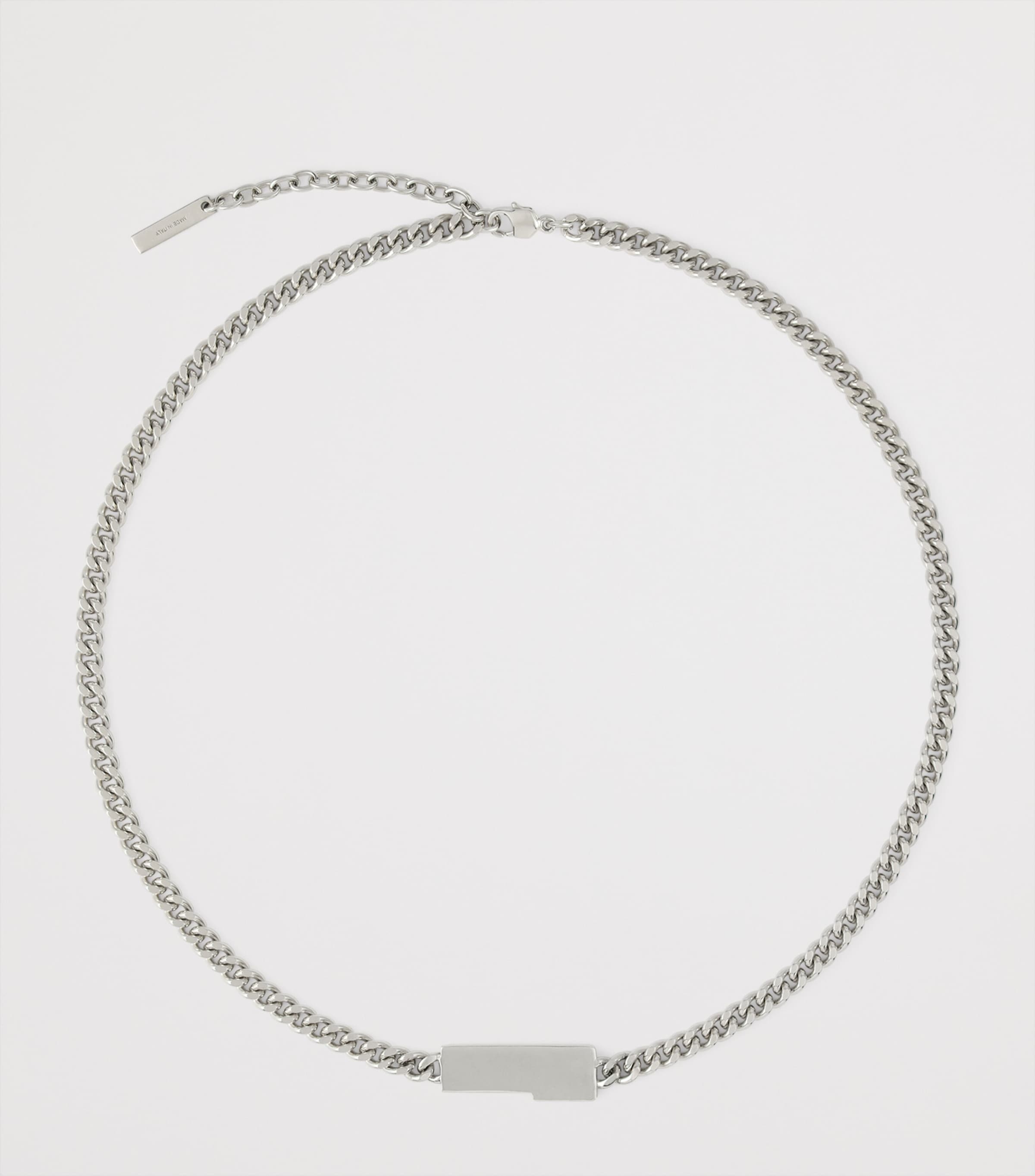 Tape Necklace ANTIC SILVERY Image 3