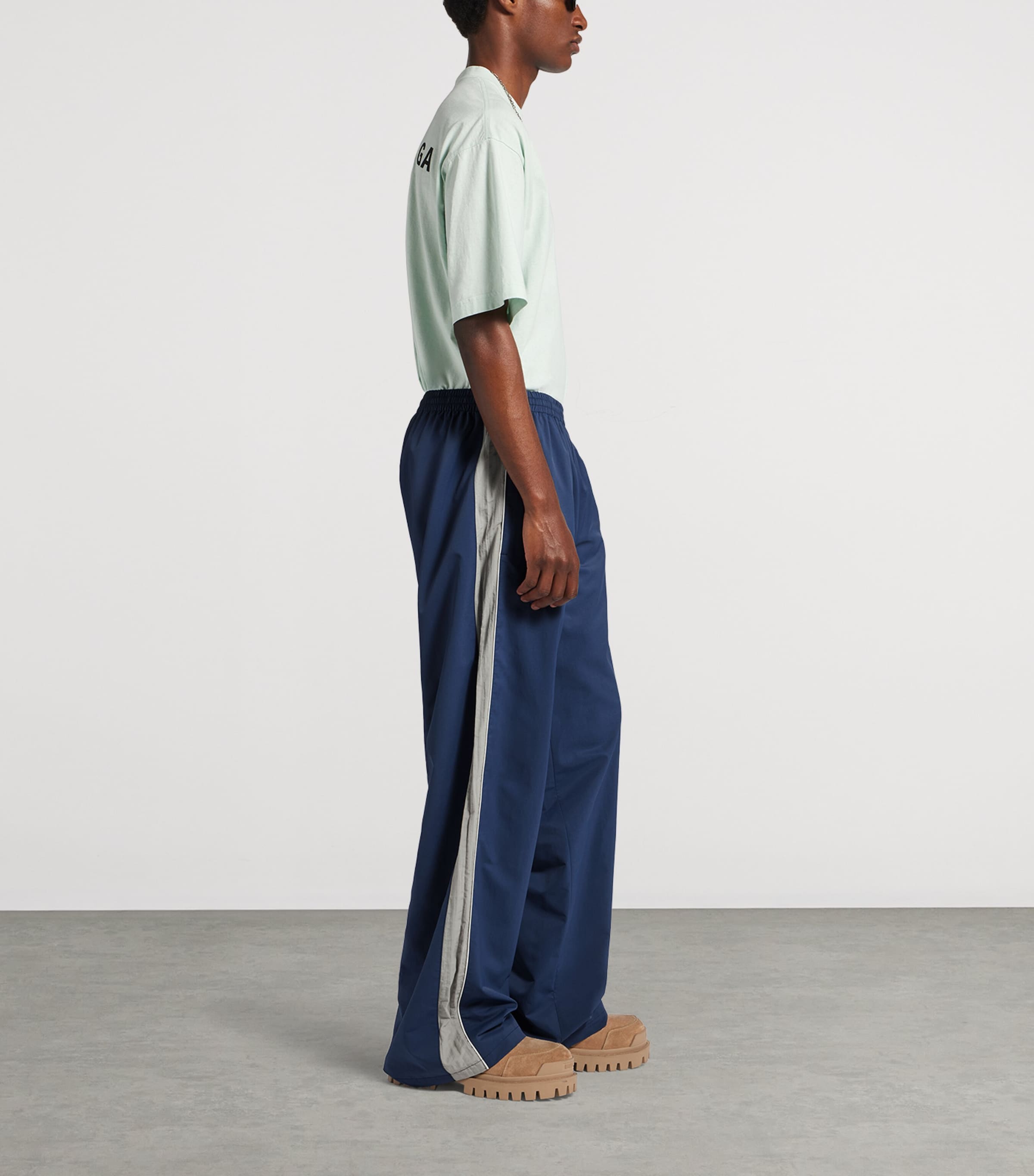 Balenciaga Blue Loop Sports Icon Track Pants | Harrods US