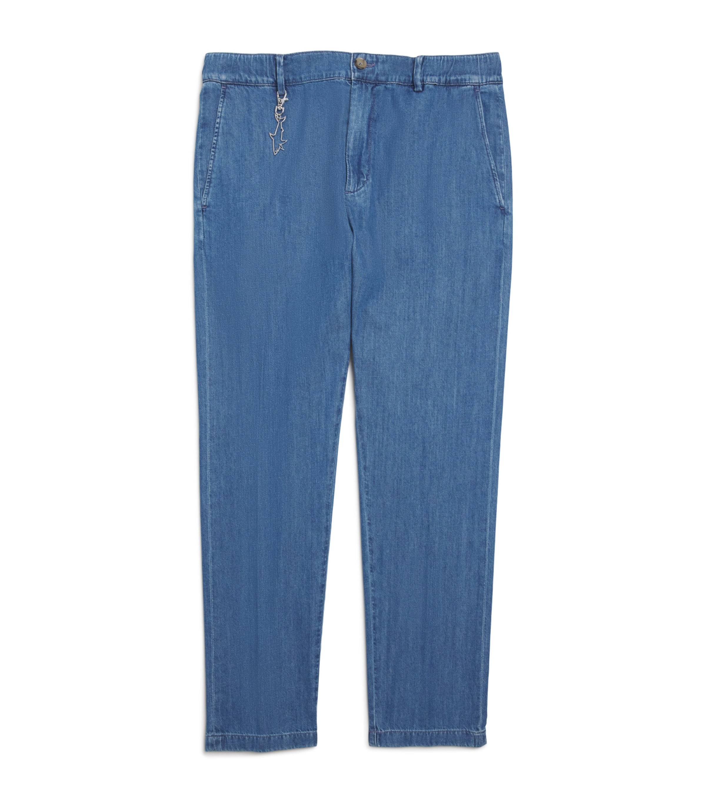 Denim Drawstring Chinos J01 LIGHT BLUE JEANS Image 1