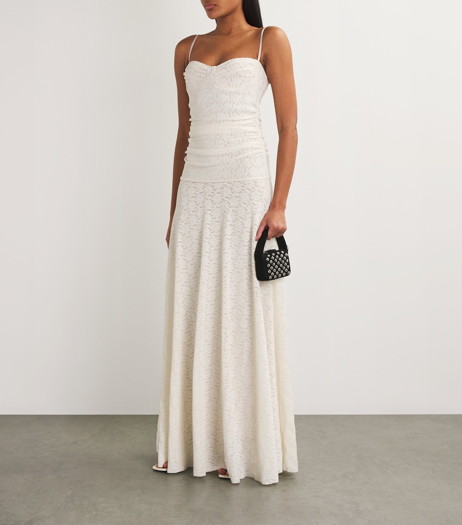 CAMILLA AND MARC Ivory Lace Camille Maxi Dress | Harrods US CAMILLA AND MARC Ivory Lace Camille Maxi Dress | Harrods US