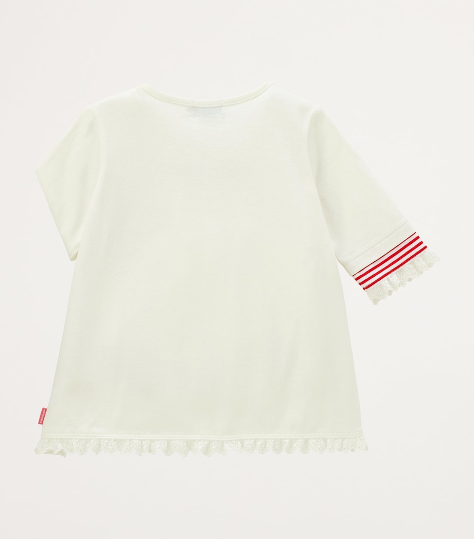 Cotton Floral-Appliqué T-Shirt (2-7 Years) 1 Image 3