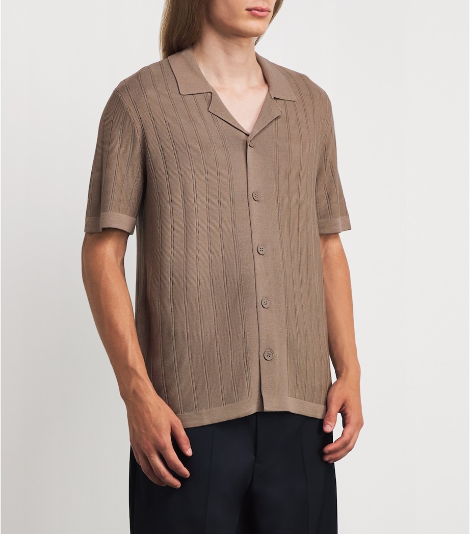 Knitted Stripe Copley Shirt OTTERTAIL Image 3