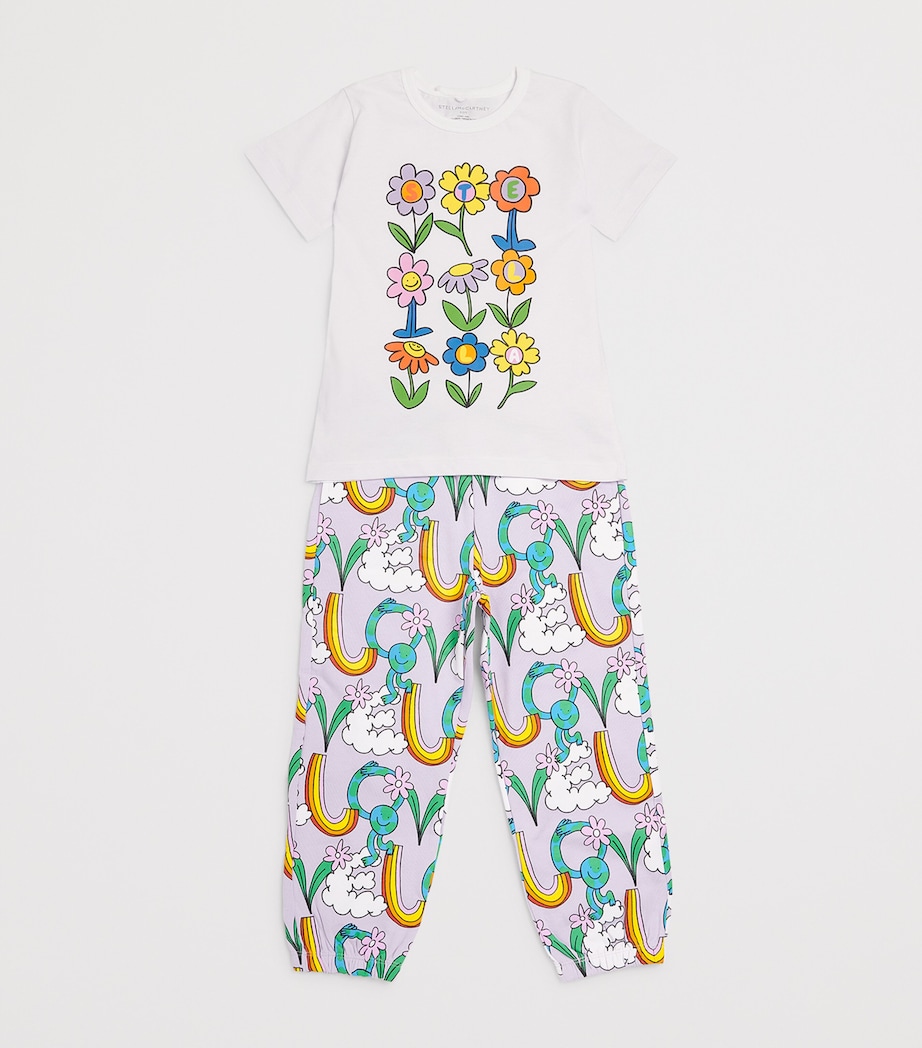 Cotton Flower Graphic T-Shirt (3-14+ Years) 100WHITE Image 3