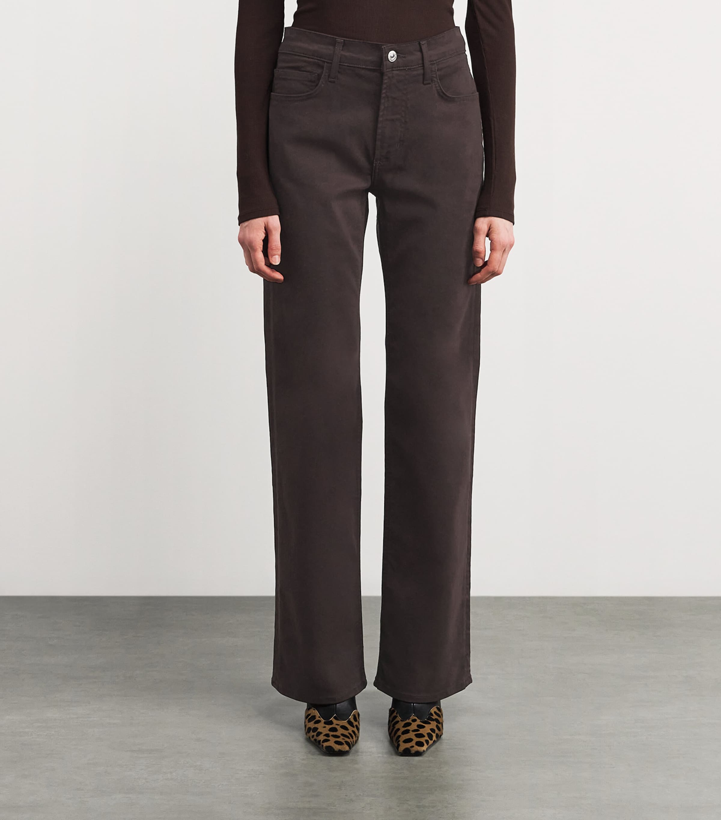 Genova Low-Rise Bootcut Jeans BARRISTER Image 3