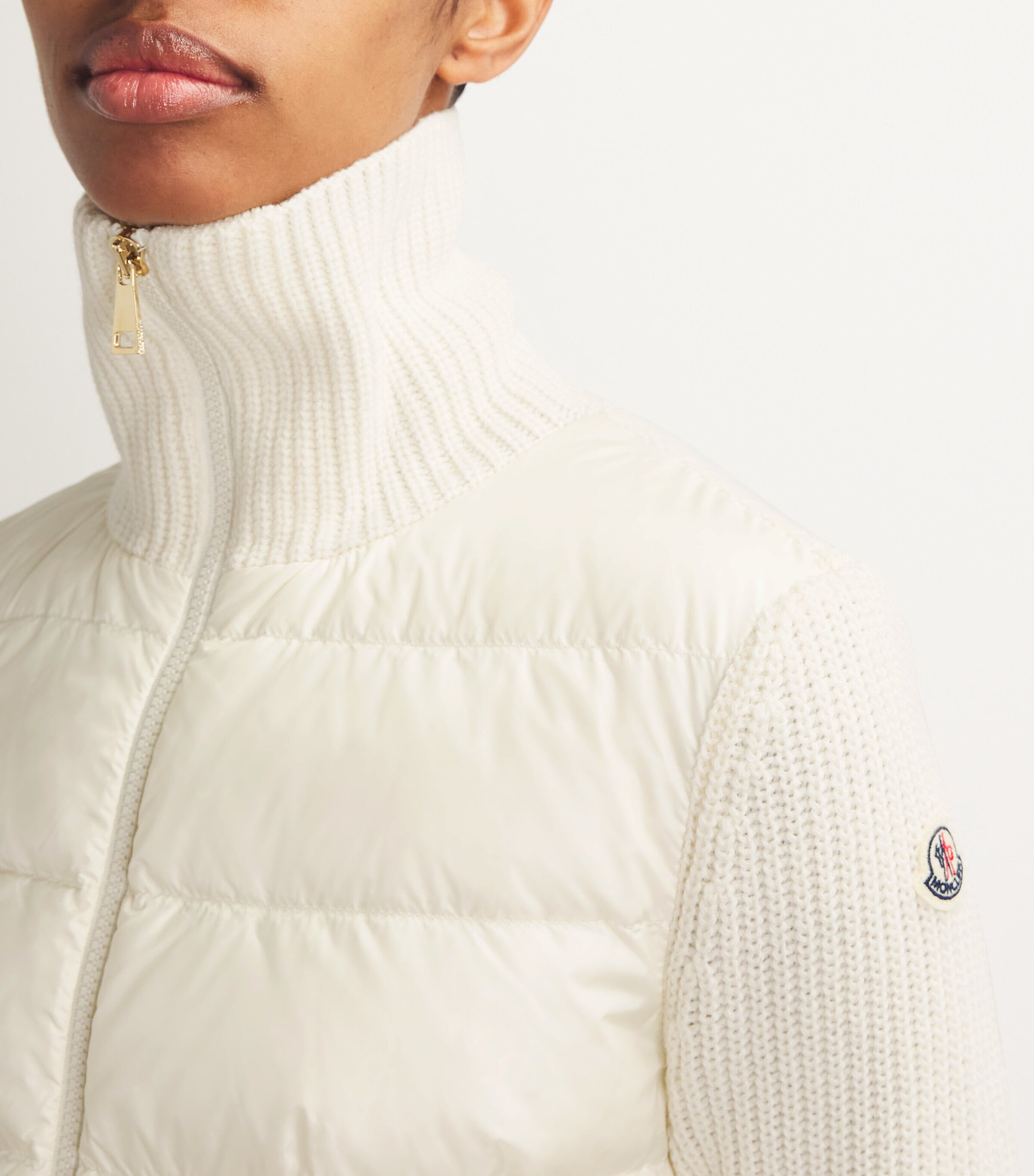 Padded cardigan moncler on sale