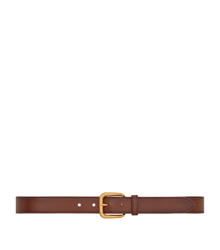 Leather Rectangular Buckle Belt 2955 Image 1