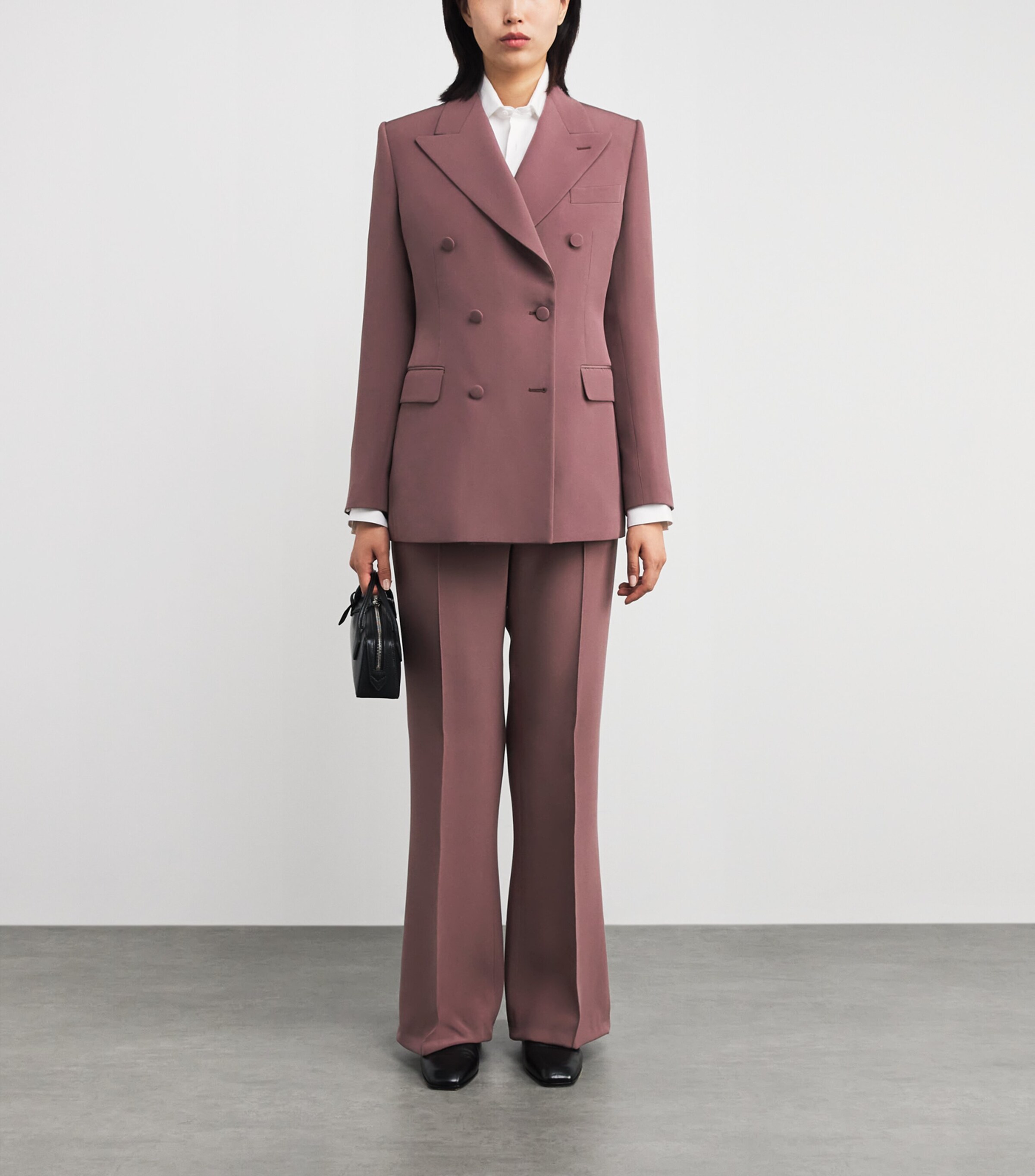 Brioni Womens Silk Double-Breasted Flavia Blazer Image 2