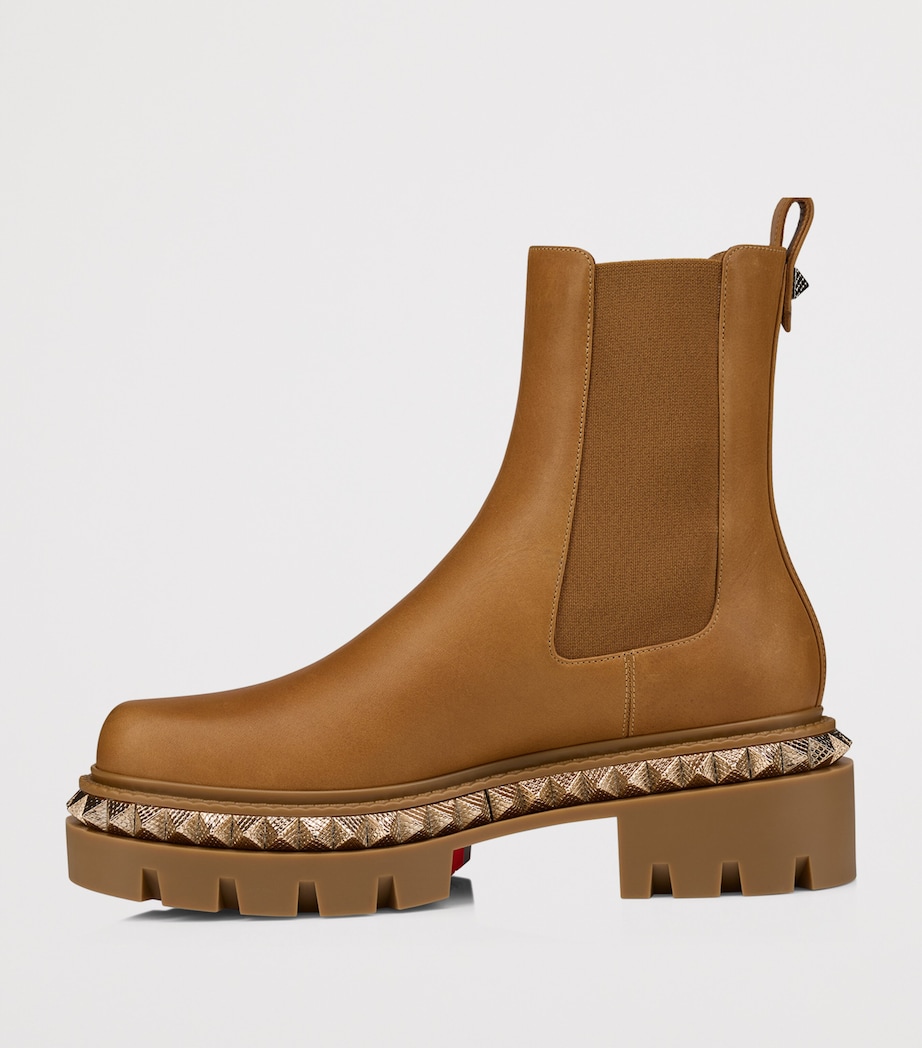 St Emilia Pyraclou Leather Chelsea Boots C562 Image 4