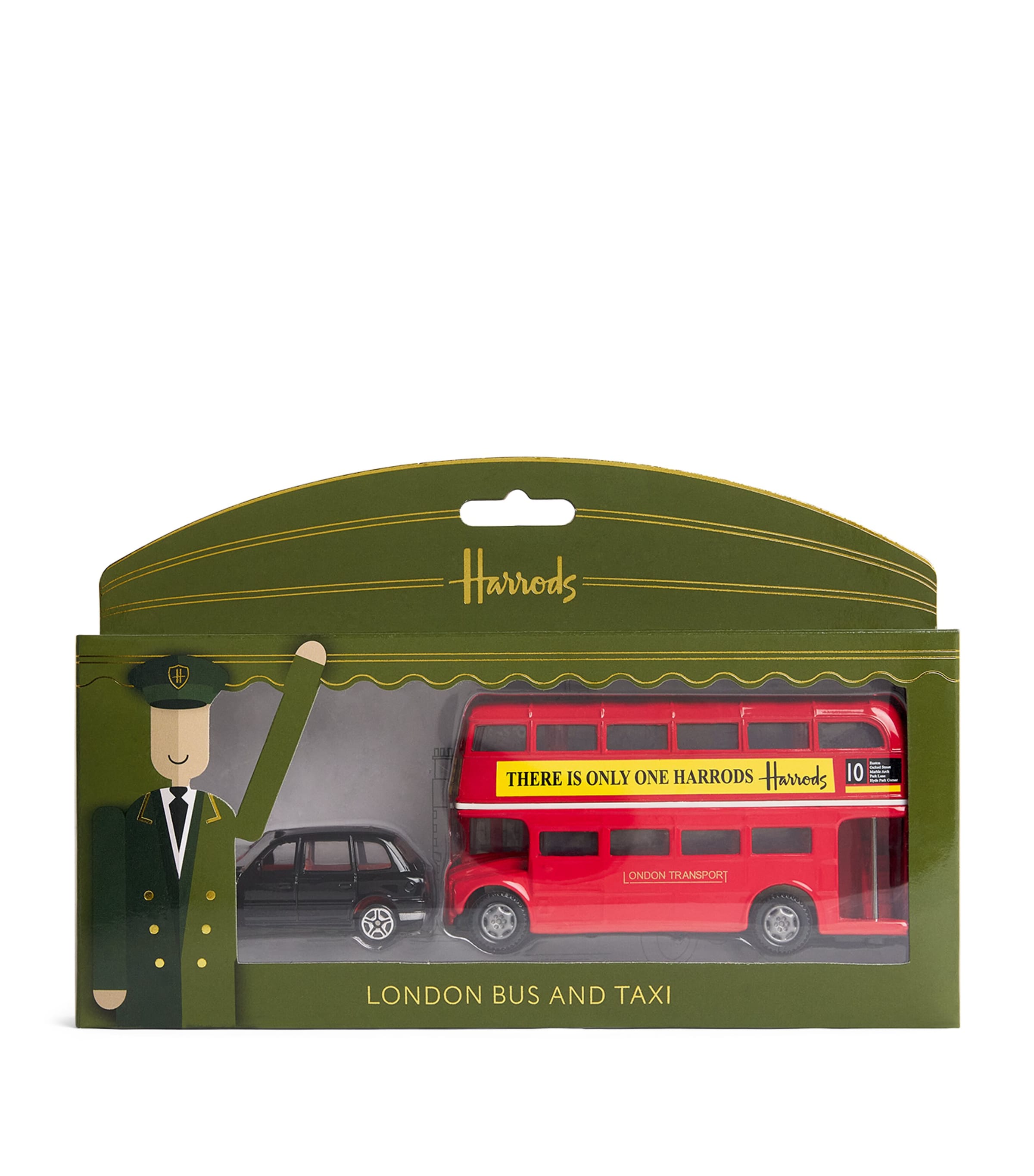 Harrods London Bus and Taxi Set Image 1