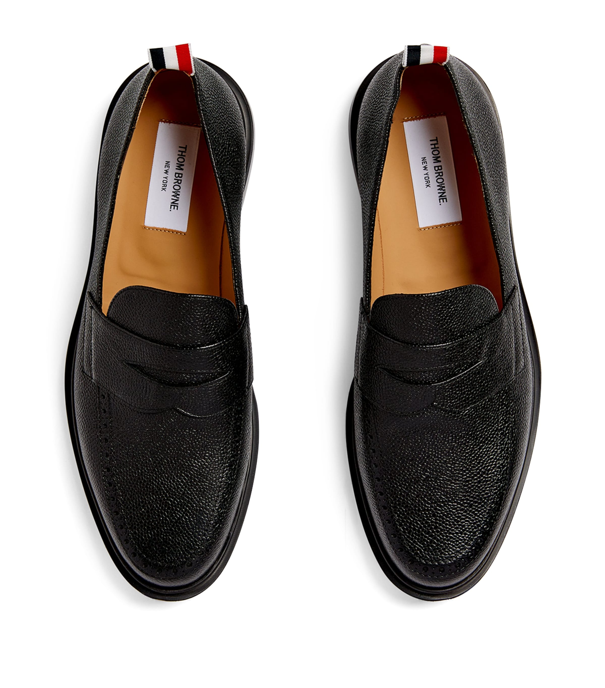 Leather Loafers BLACK Image 2
