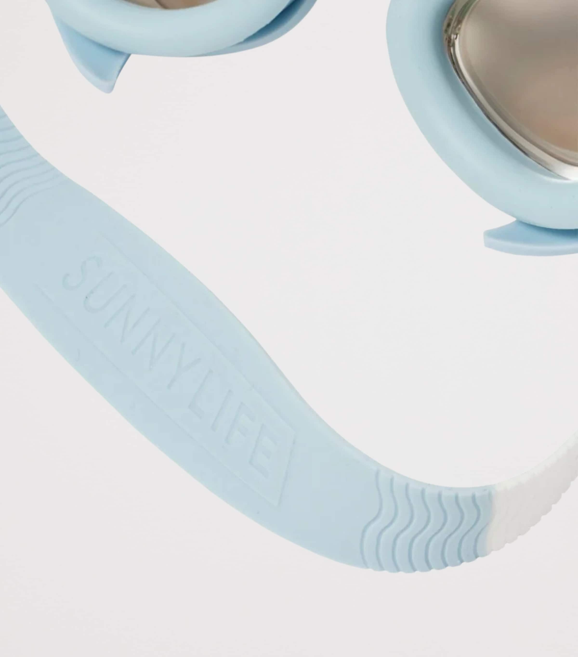 Sunnylife Kids Salty the Shark Swim Goggles Aqua Image 3