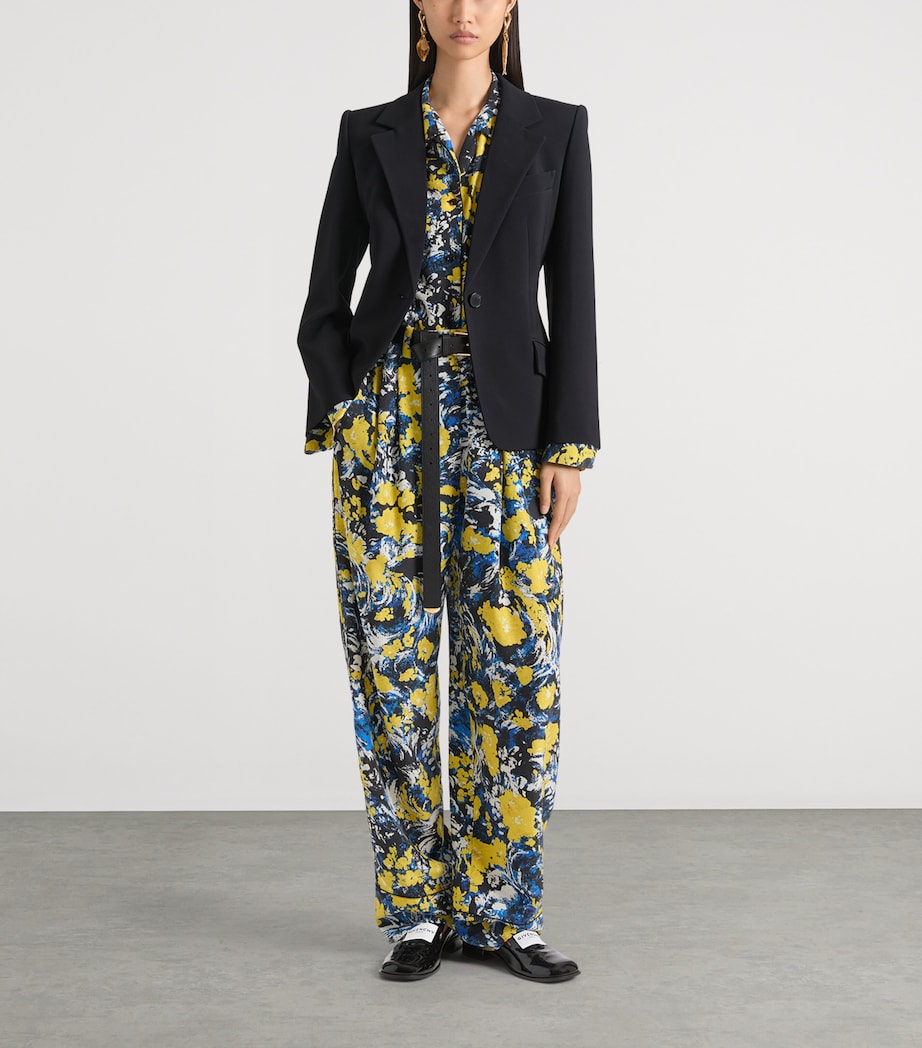 Wool Tuxedo Jacket BLACK Image 2