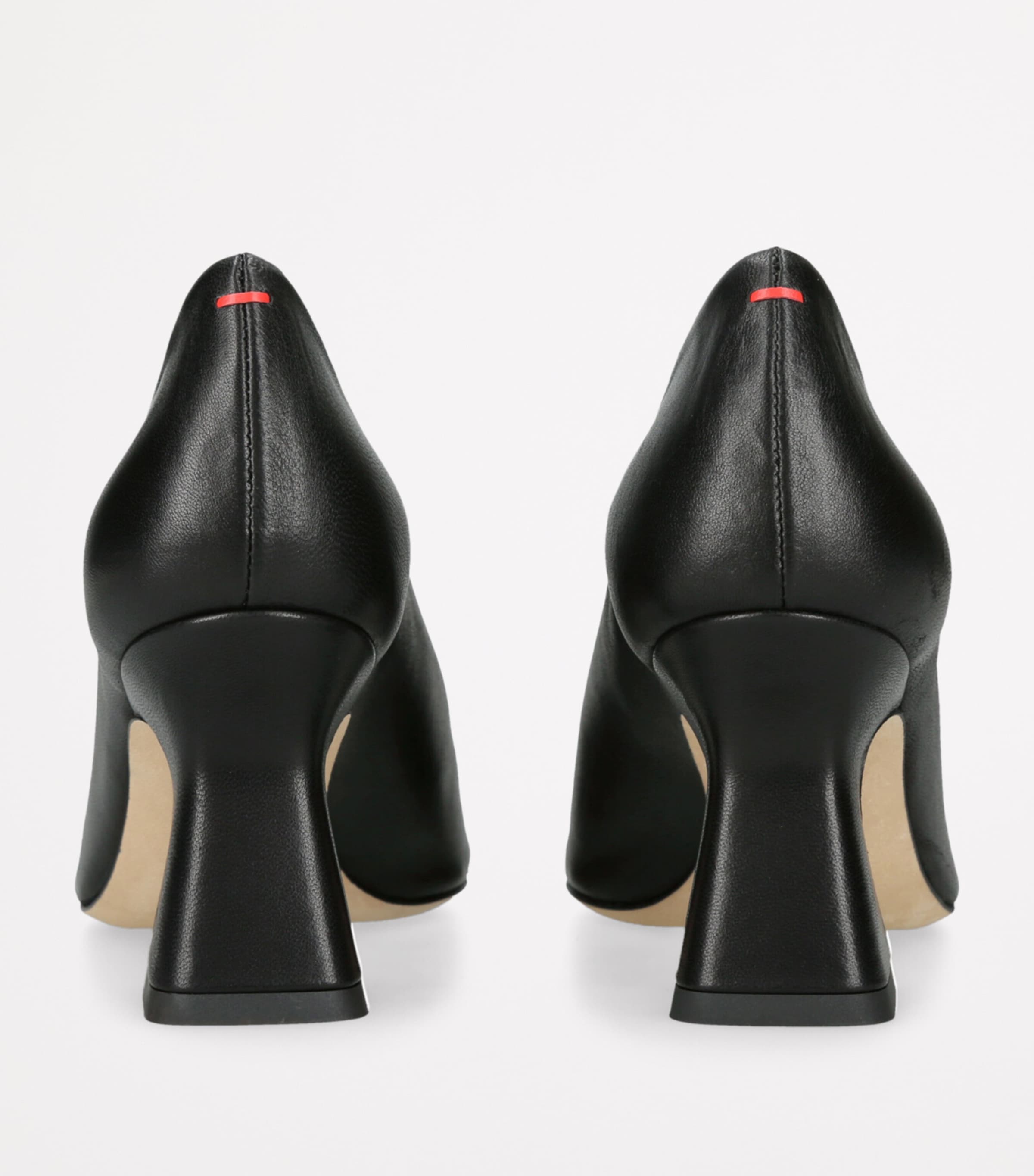 Leather Nova Pumps 50 BLACK Image 2