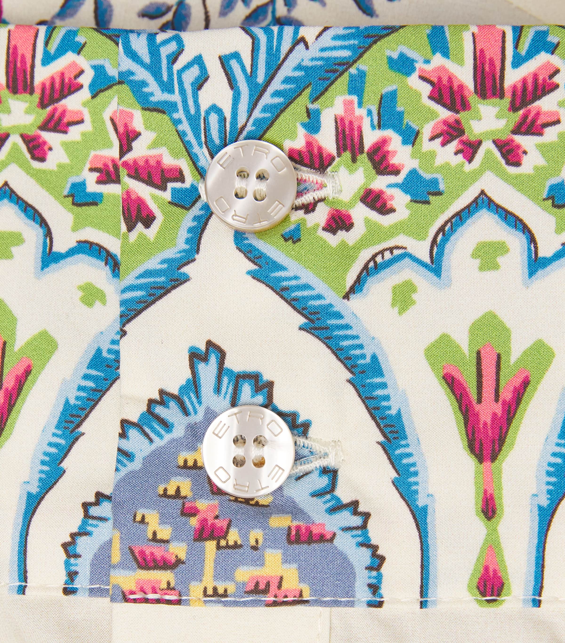 Etro Womens Cotton Printed Maxi Dress Image 6