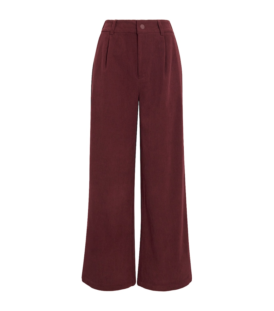 Wide-Leg Floris Trousers DECADENT CHOCOLATE Image 1