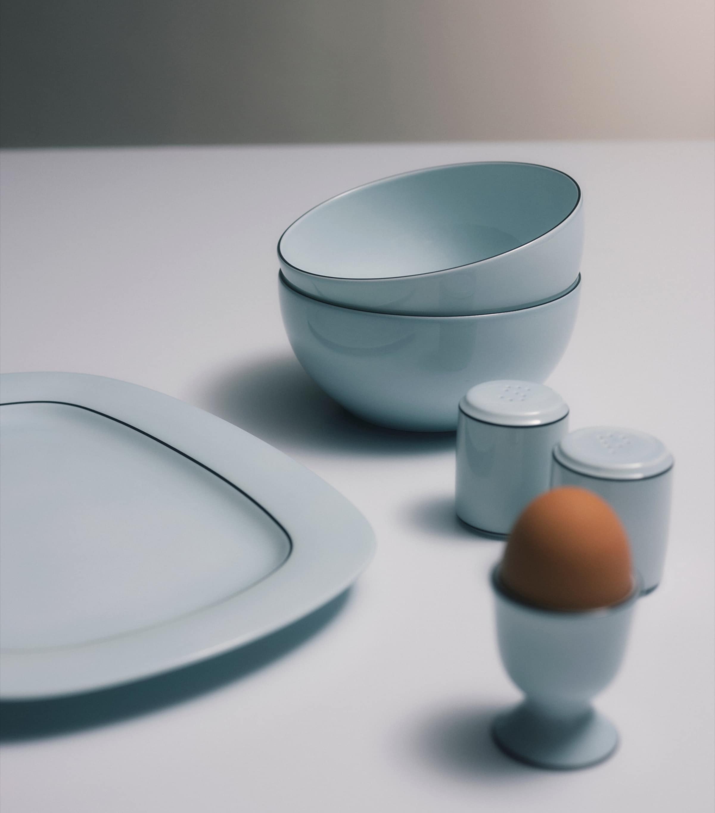 Celadon Porcelain Tray (32cm) F03HV Image 2