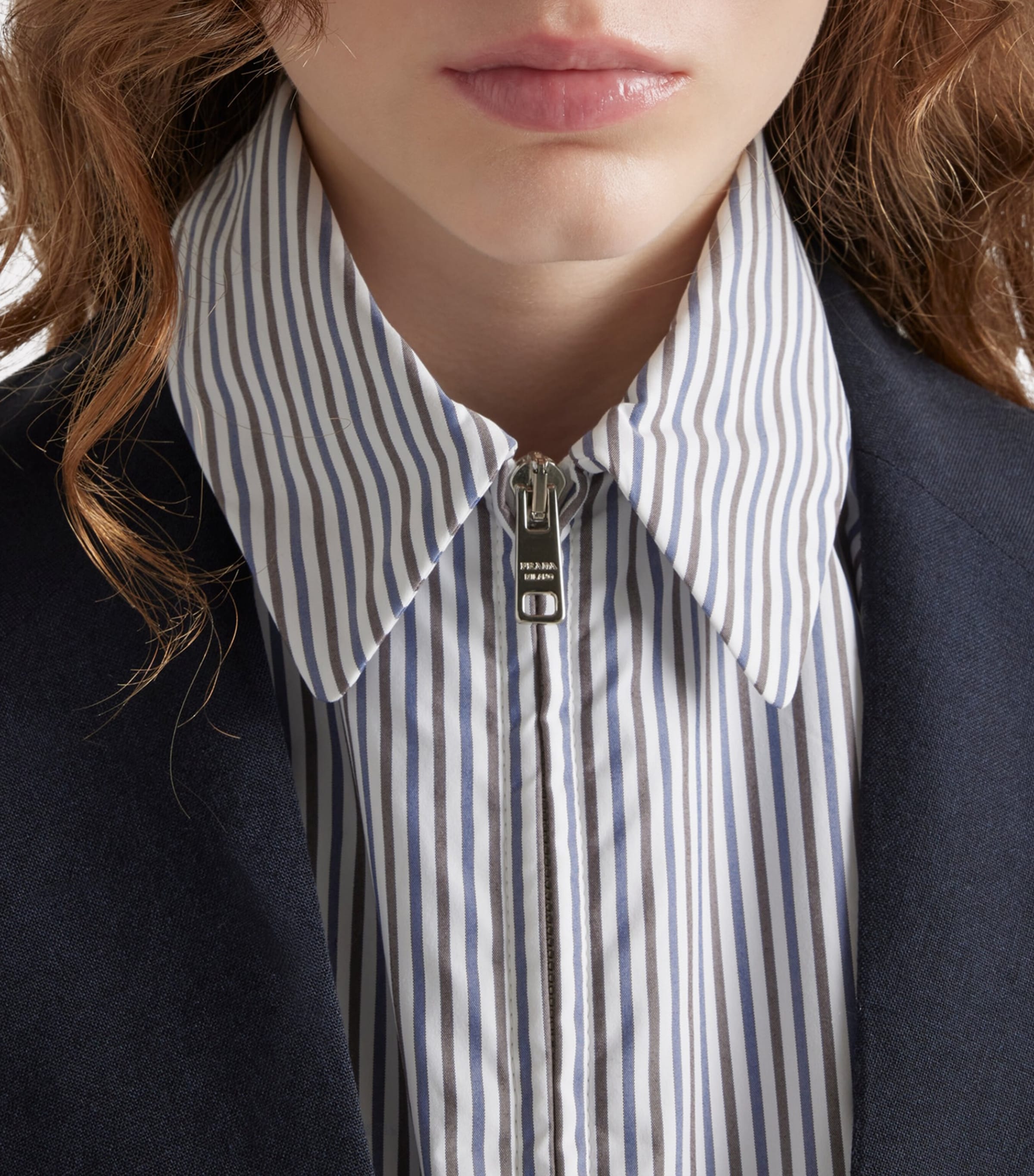 Striped Jacket F0UB0 Image 3