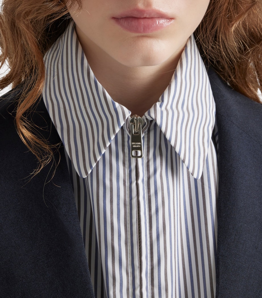 Striped Jacket F0UB0 Image 3