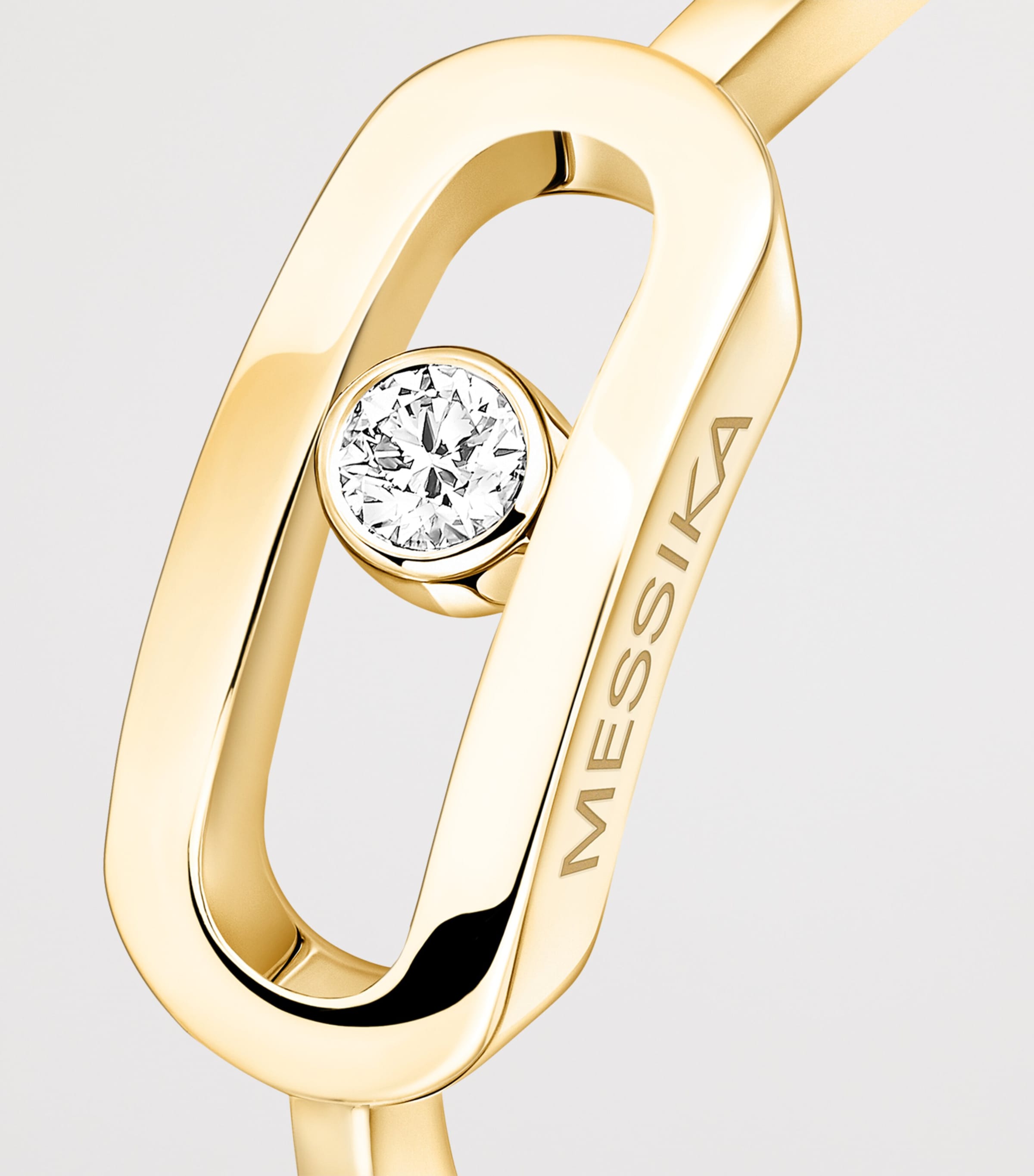 Messika Move Uno Yellow Gold and Diamond Ring (0.06 ct) Yellow Gold Image 3