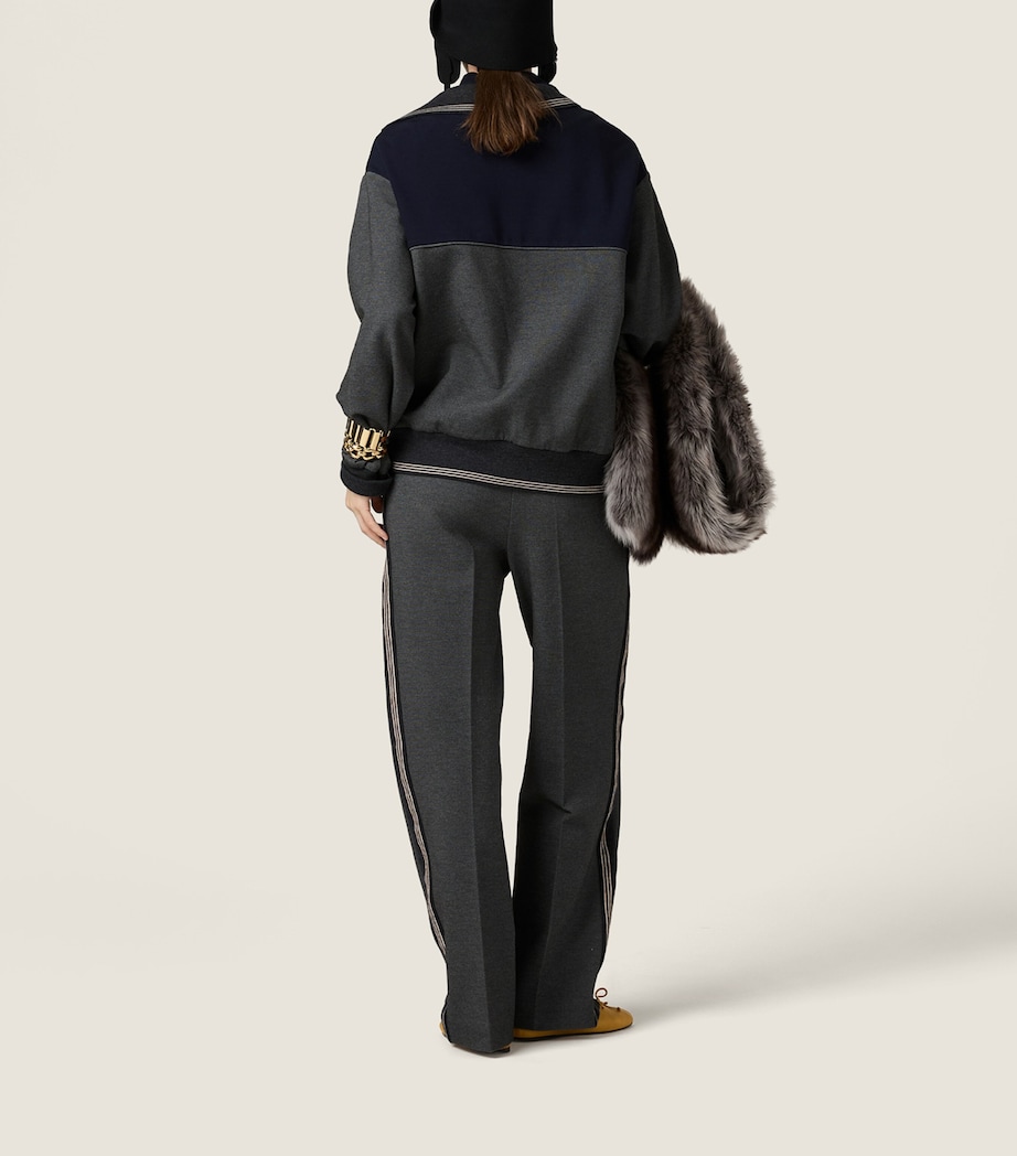 Side Stripe Trousers F0308 Image 3