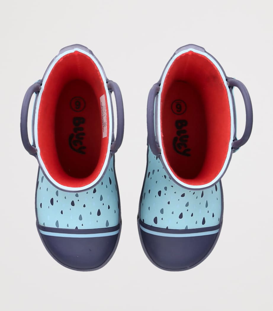 Bluey Balloon Wellington Boots BLUE OTHER Image 4