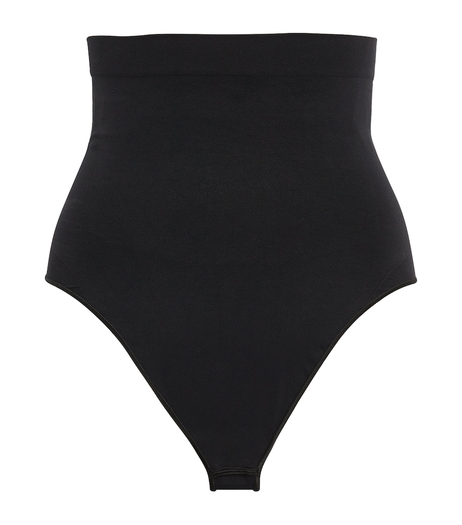 Seamless Sculpt High-Waist Thong ONYX Image 1