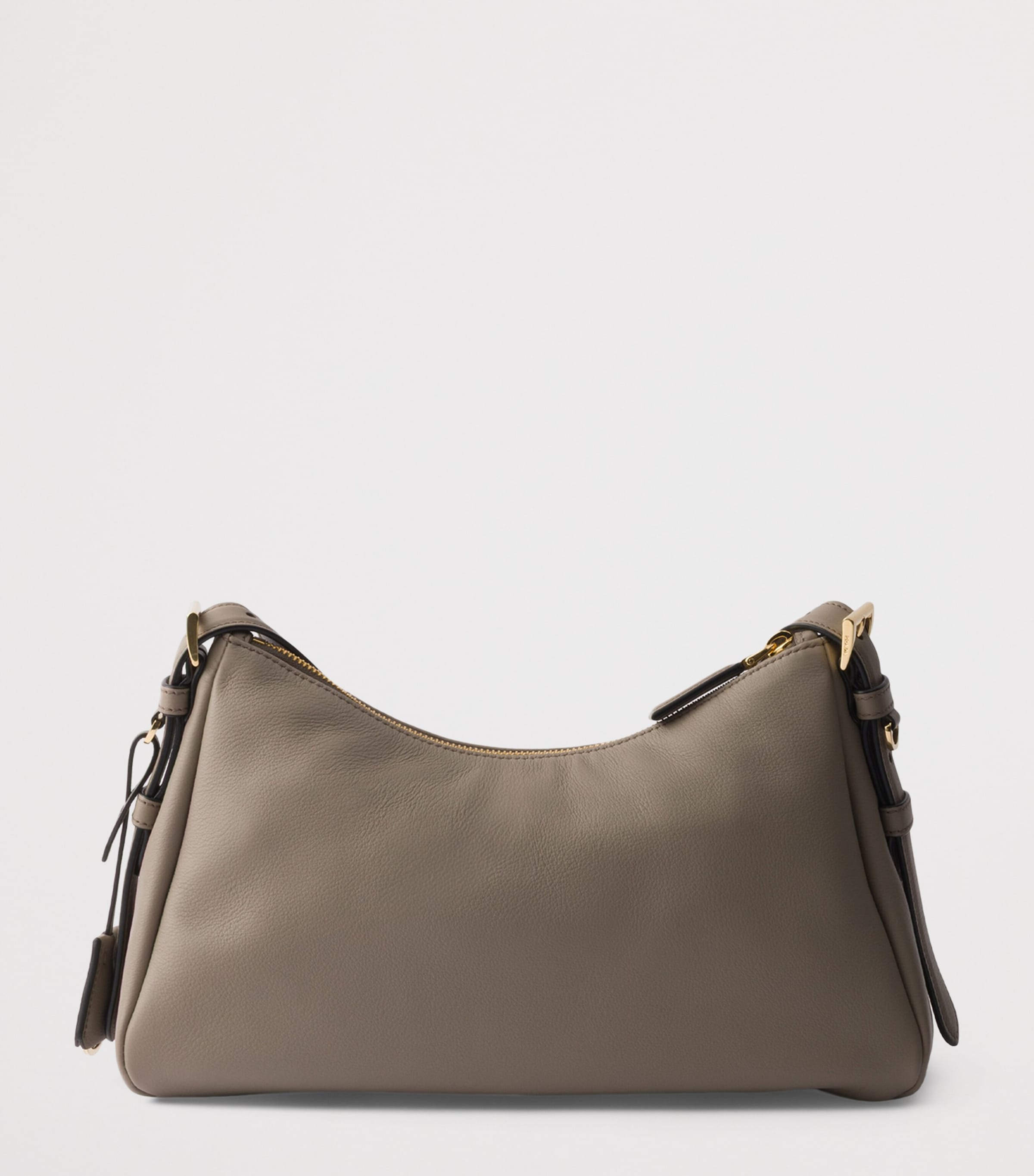 Prada Medium Leather Aimée Shoulder Bag | Harrods UK
