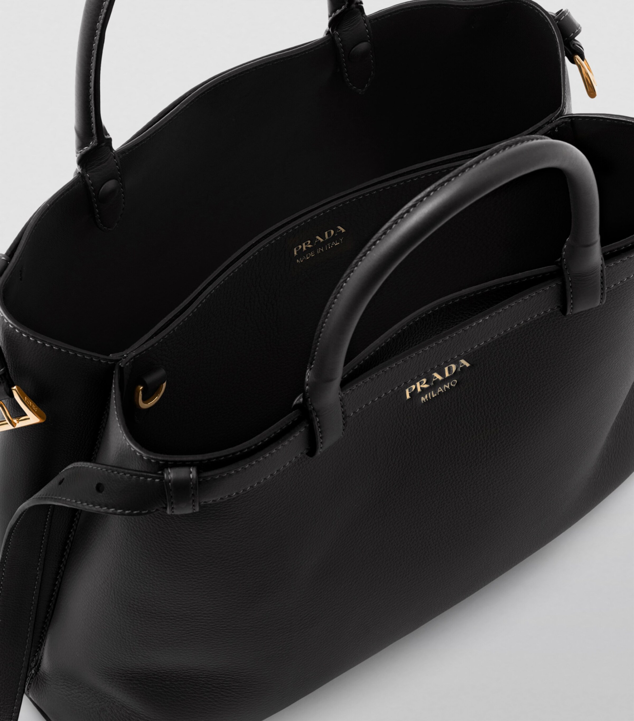 Medium Leather Top-Handle Bag F0002 Image 2