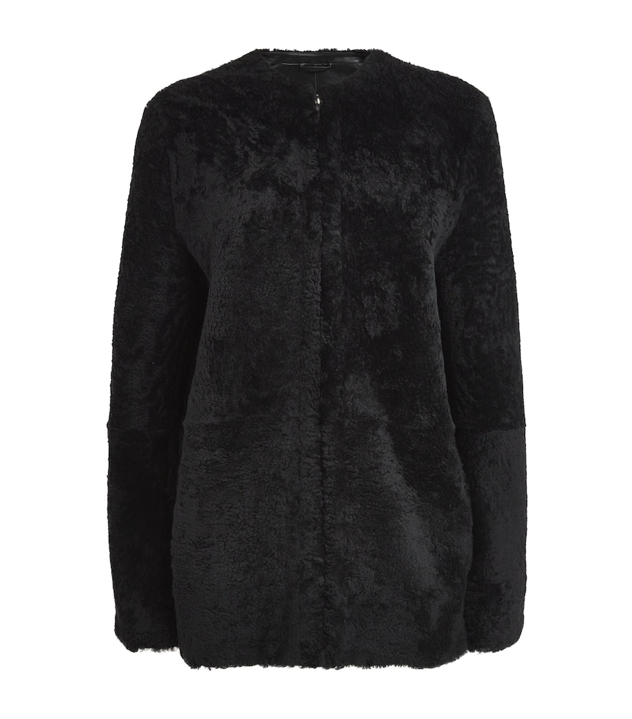 Shearling Teddy Jacket BLACK 001 Image 1