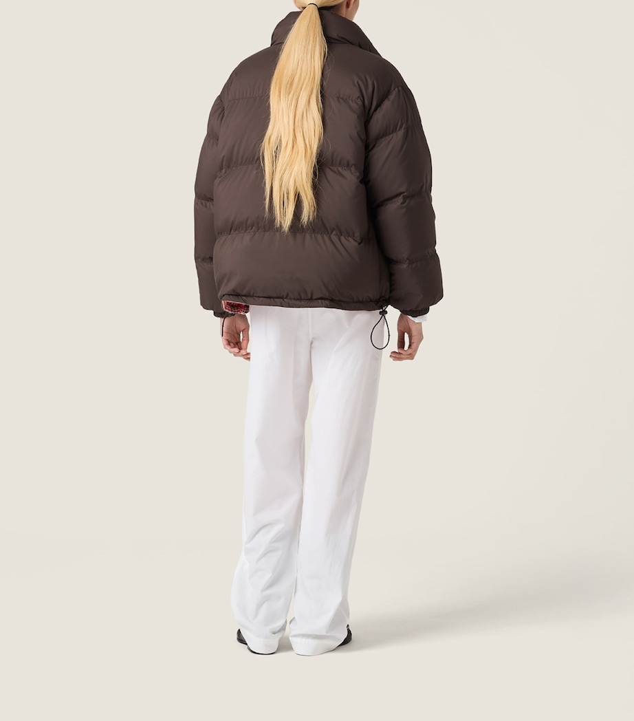 Down Technical Pongé Reversible Jacket F0789 Image 3