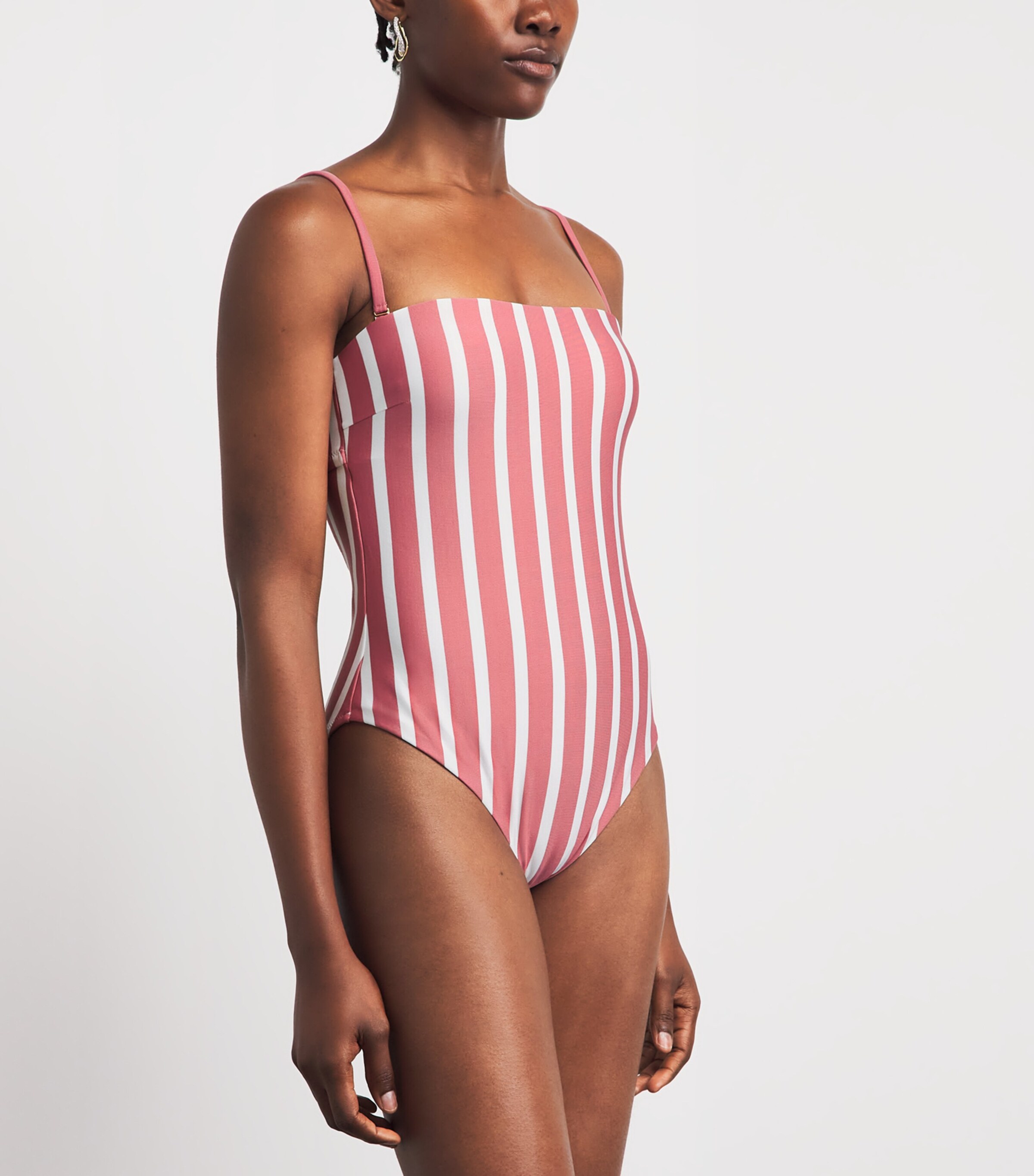 Heidi Klein Womens Striped Tramonti Swimsuit Stp Stp Image 2