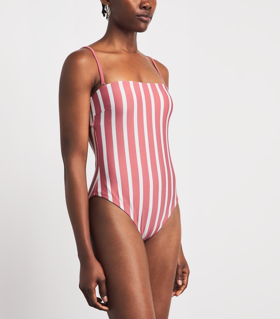 Heidi Klein Womens Striped Tramonti Swimsuit Stp Stp Image 2