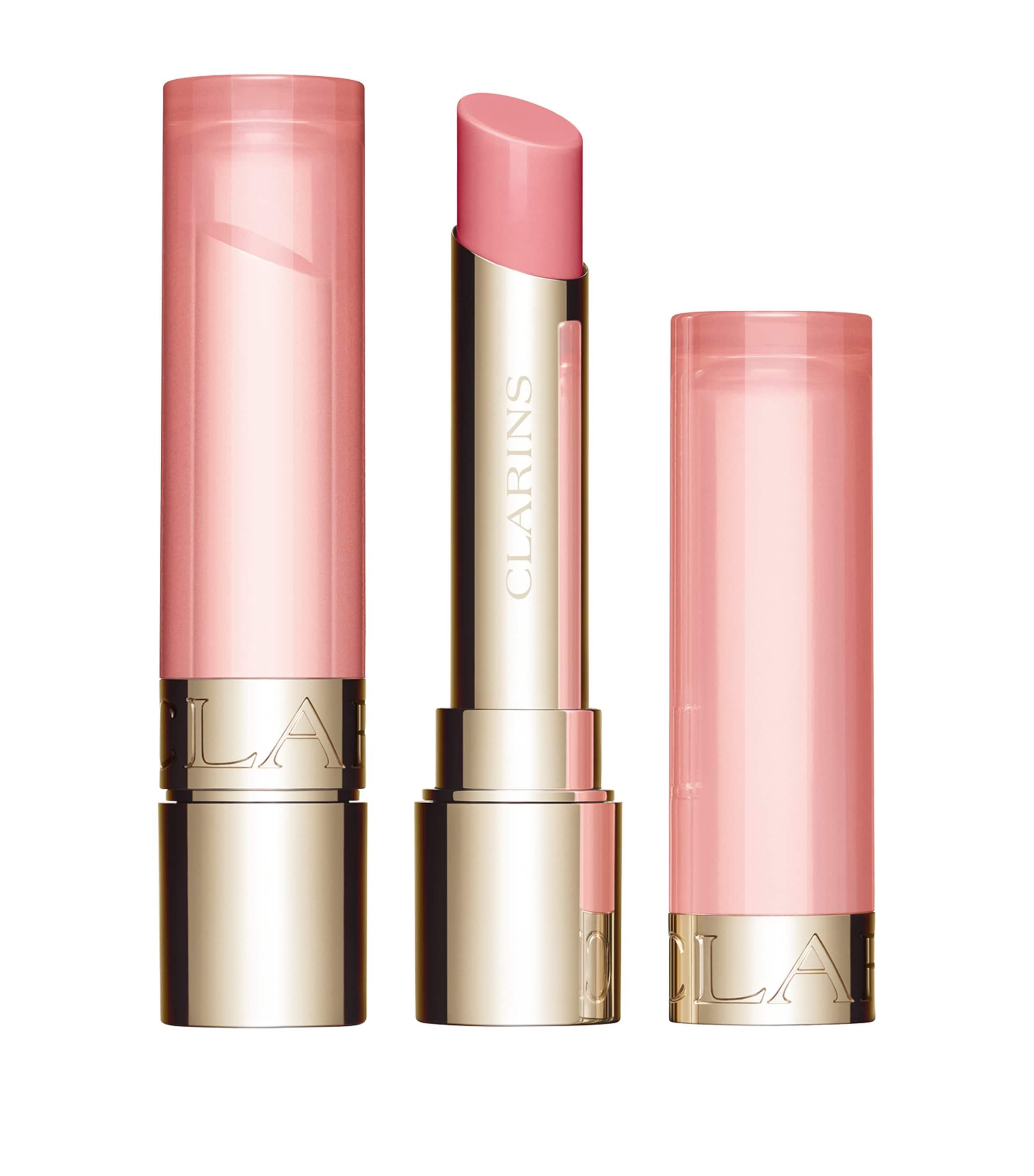 Shop Clarins Lip Oil Balm In Pale Pink