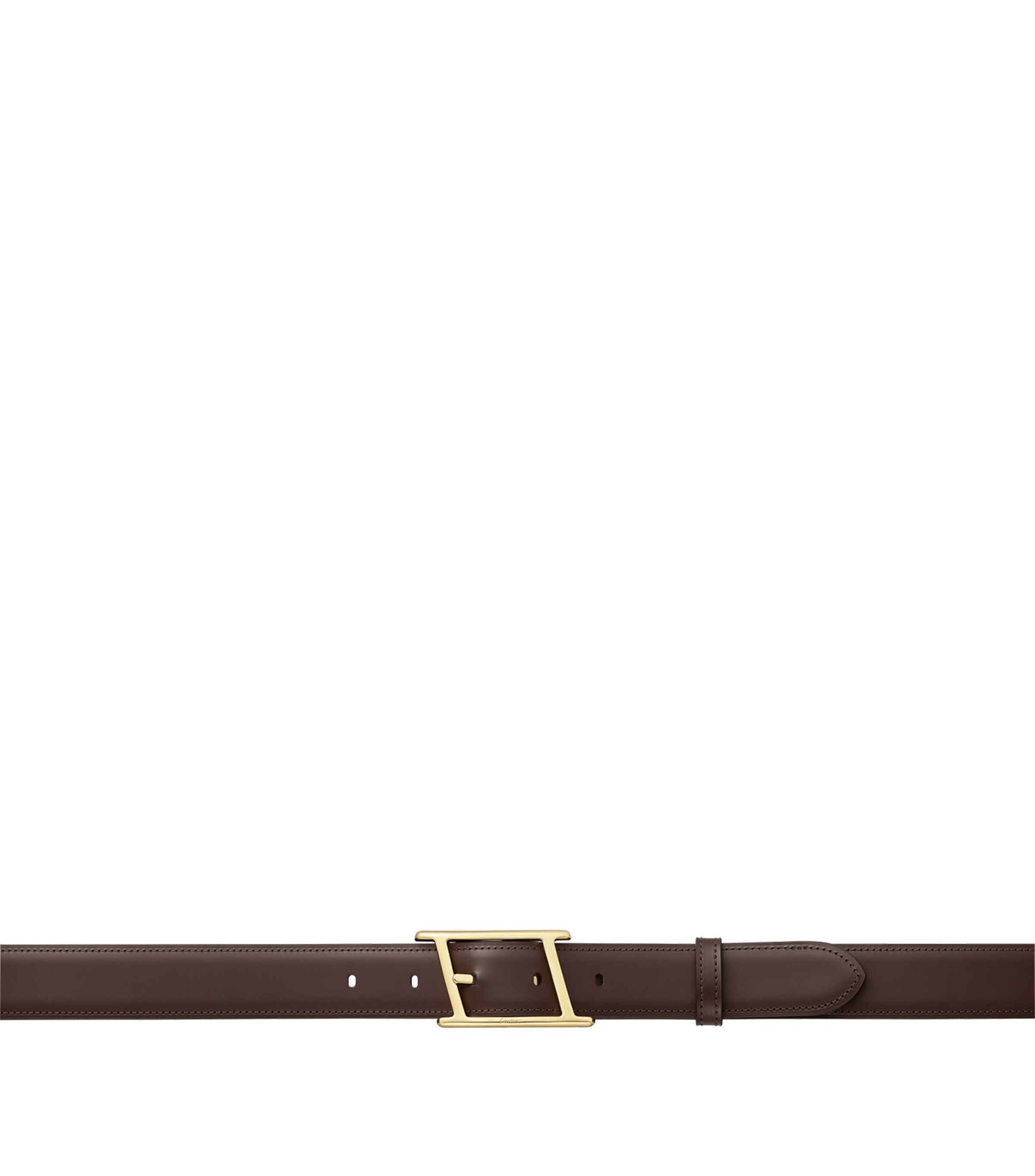 Cartier Leather Tank Asymetrique de Cartier Reversible Belt Black Brown Image 3