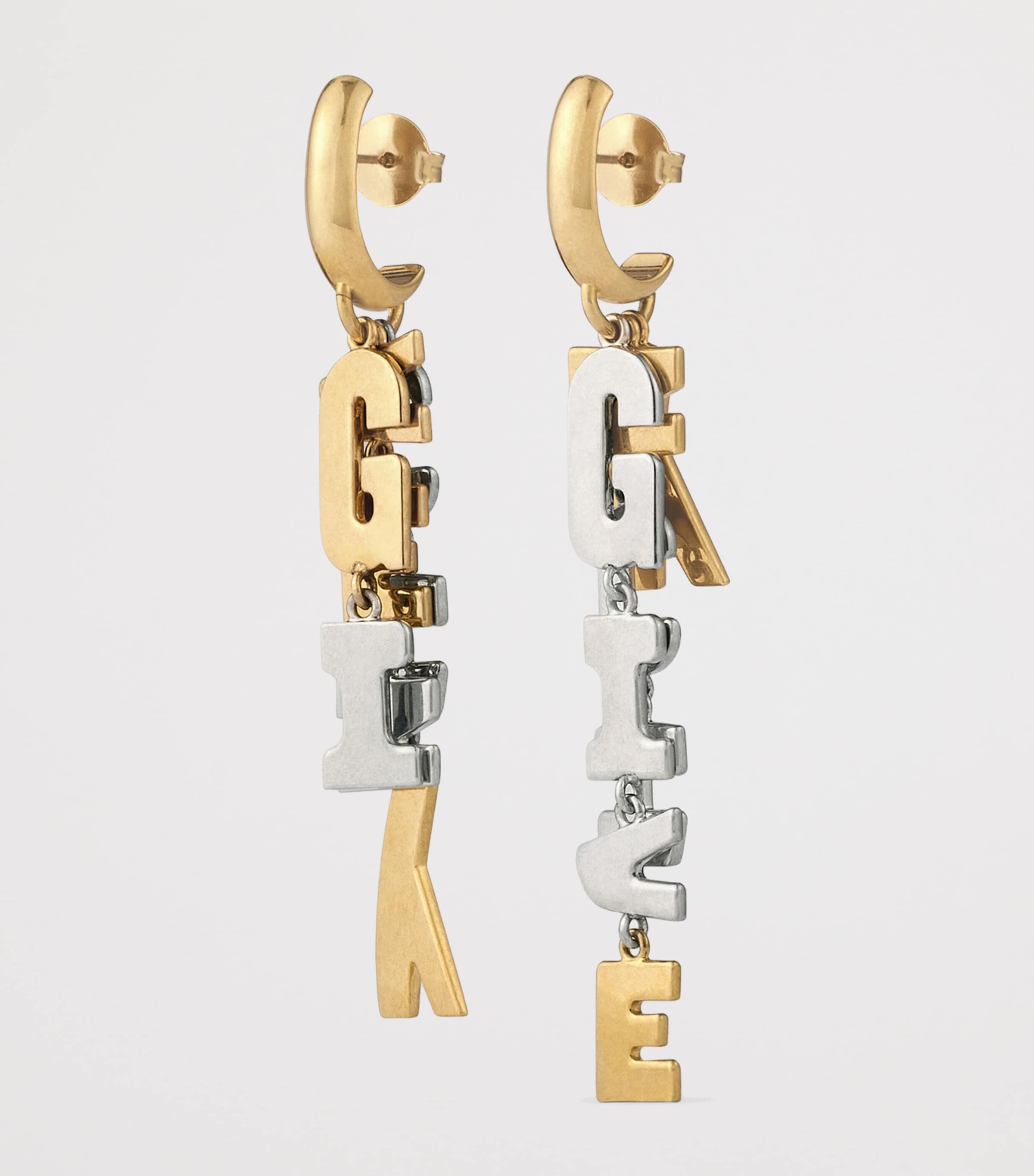 Givenchy Letters Drop Earrings Image 2