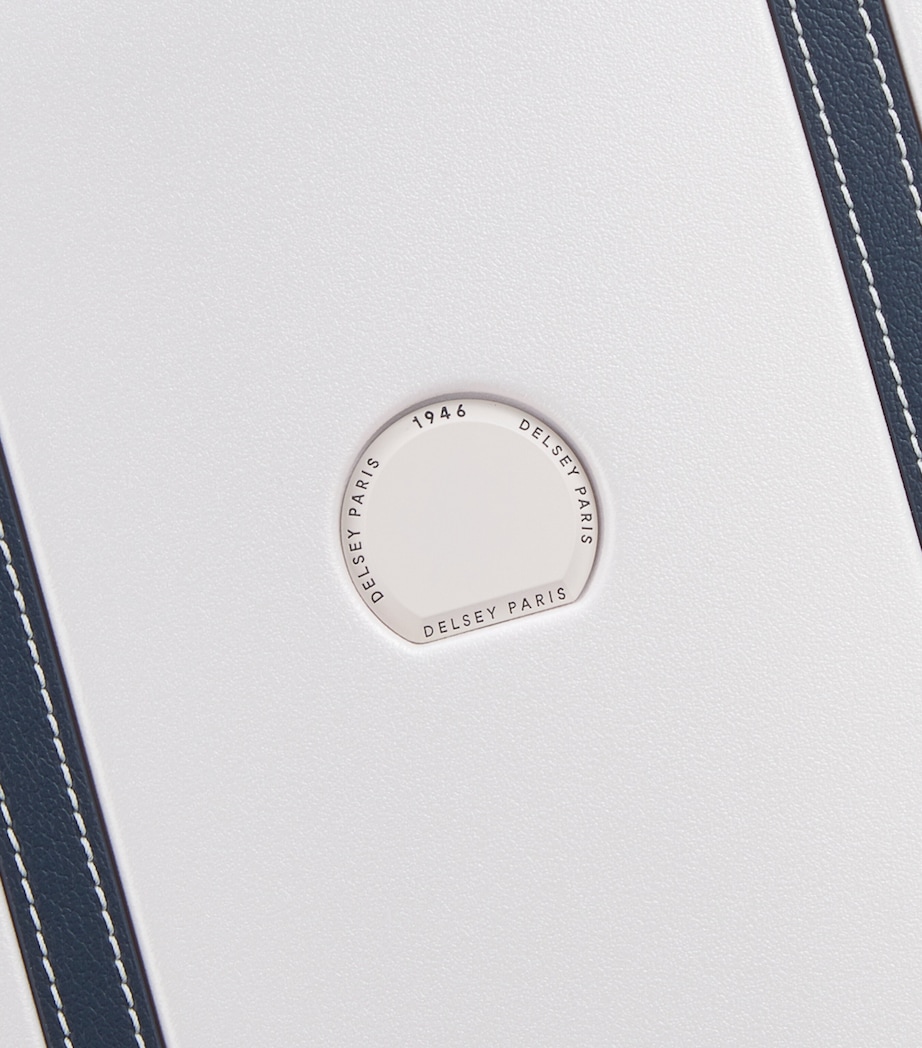 Cadence Expandable Hard Check-In Suitcase (82cm) IVORY / NAVY Image 5