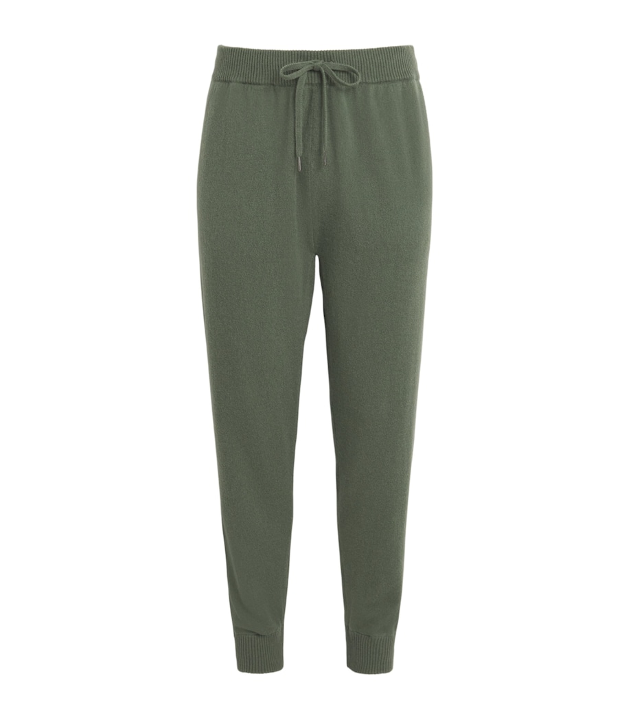 Derek Rose Mens Cashmere Finley Sweatpants Green Image 1