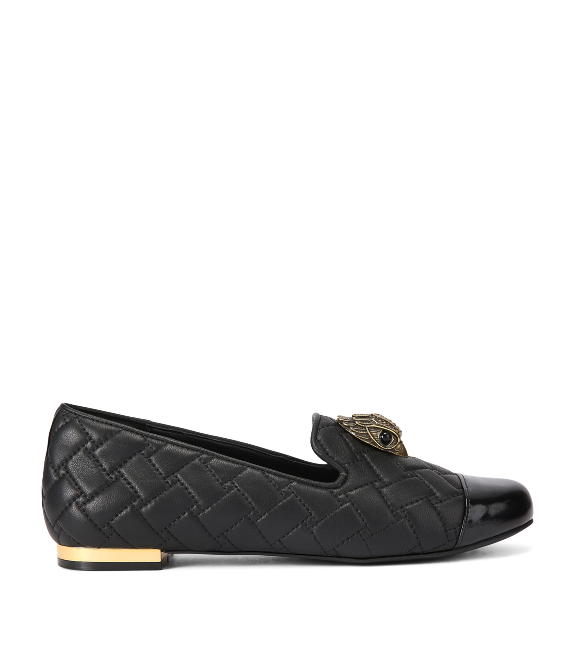 Kurt Geiger London Ballerina Eagle Loafers Black Image 3