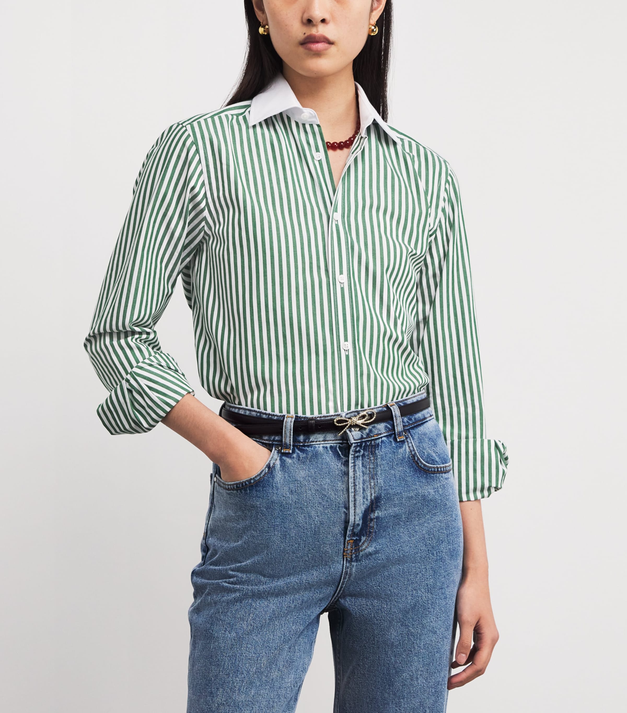 Claudie Pierlot Leather Knot Belt Black Image 3