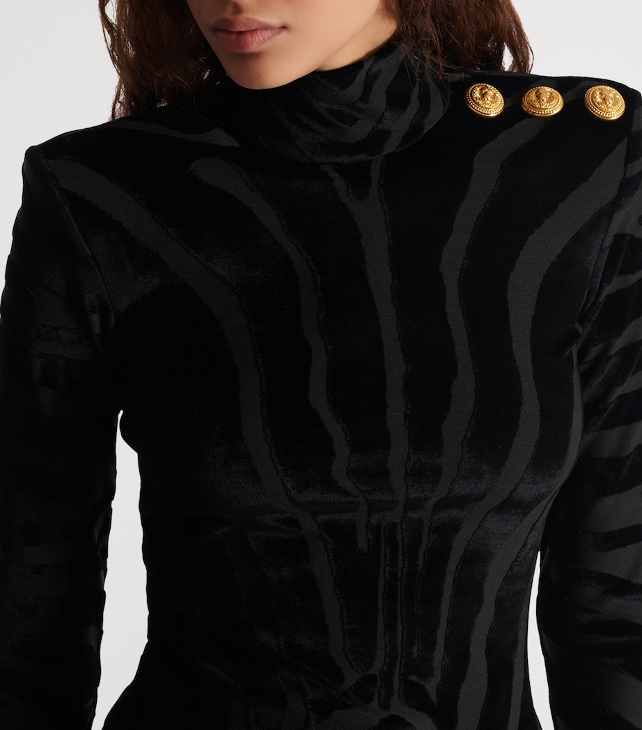 Zebra-Print Top 0PA NOIR Image 7