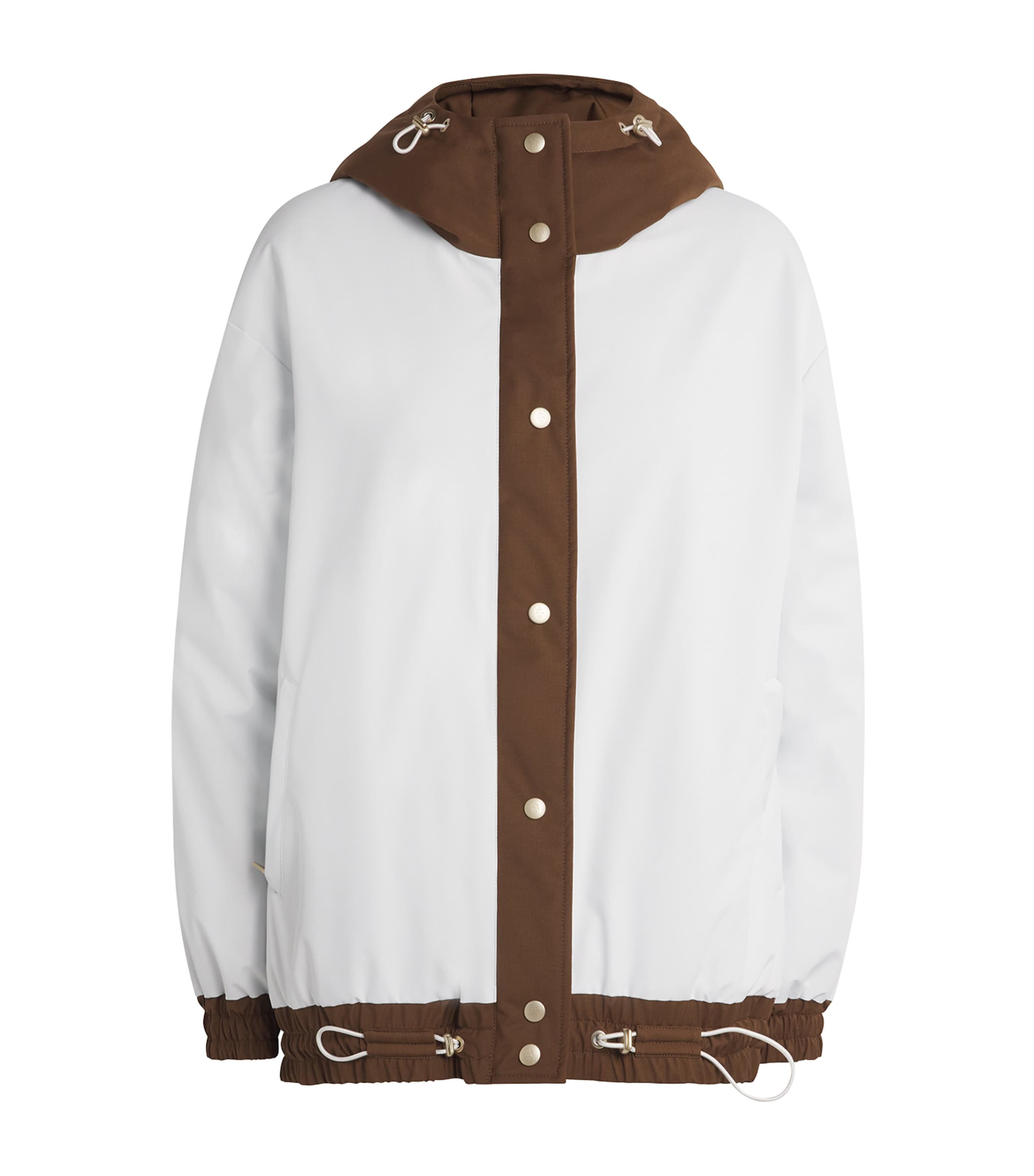 Eleventy Down Technical Parka In White