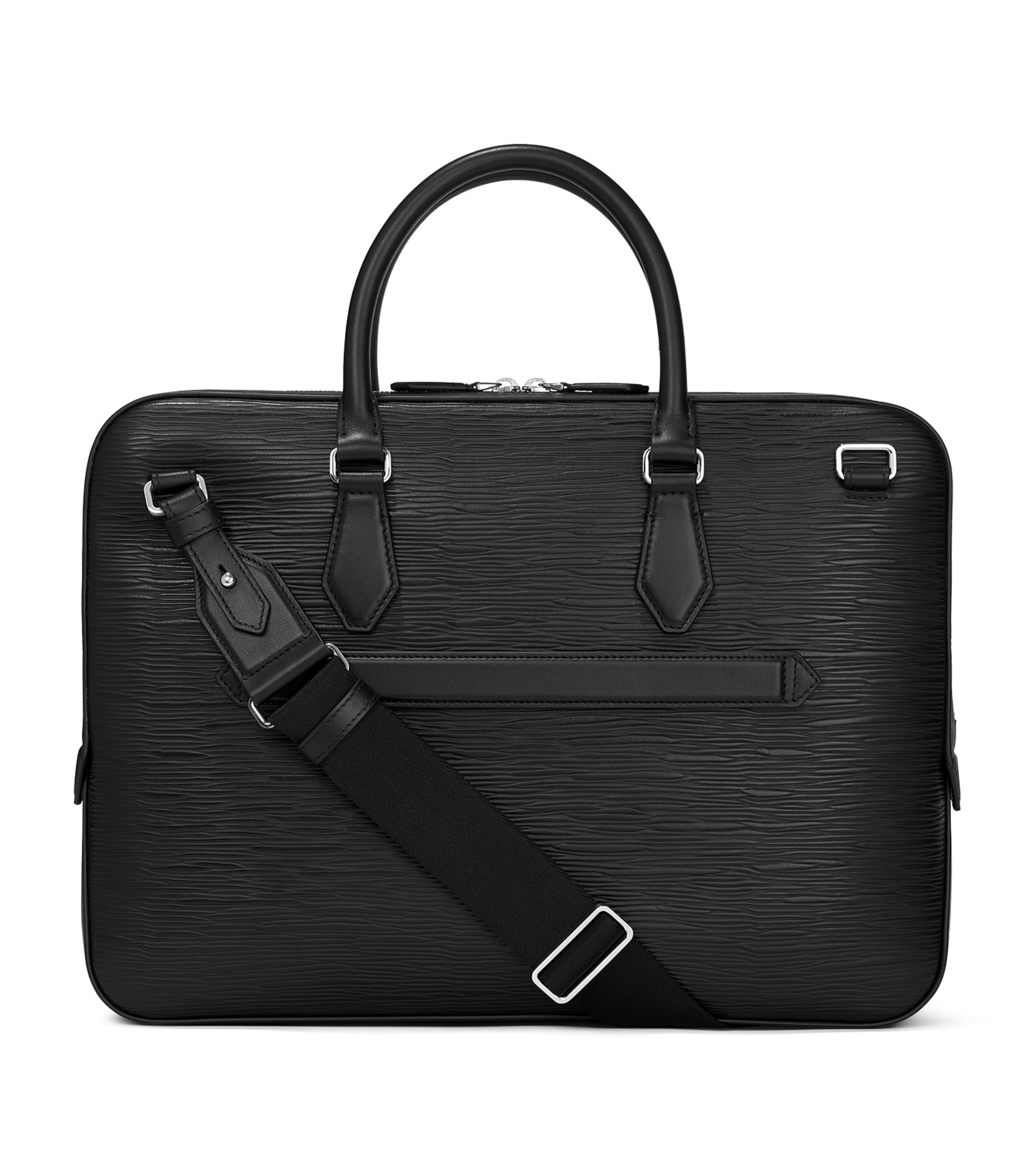 Montblanc Leather Meisterstück 4810 Thin Document Case Black Image 4
