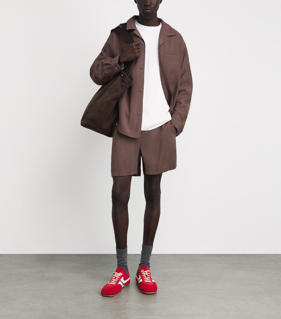 FRAME Mens Camp Collar Shirt Dsmv Image 2