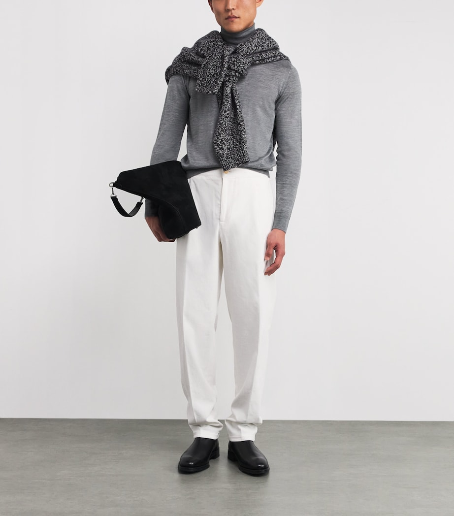 Wool-Silk-Cashmere Rollneck Sweater 940 Image 2