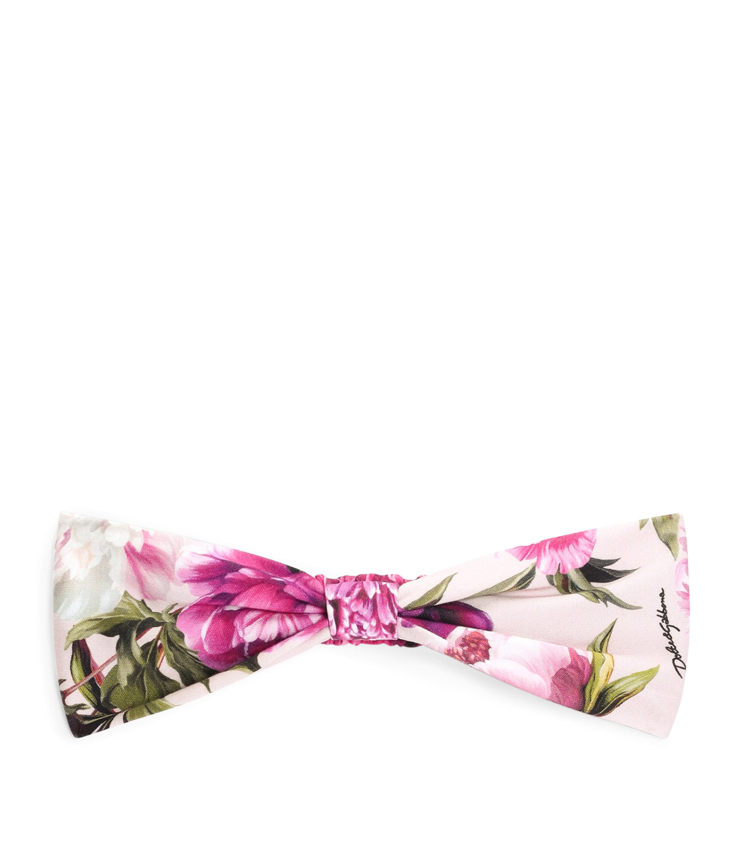 Dolce&Gabbana Kids Peony Print Headband
