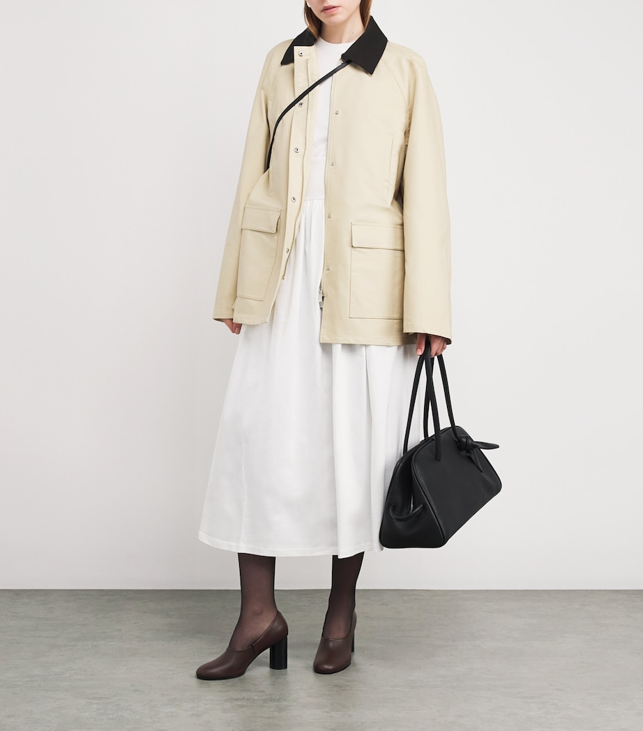 Corduroy-Collar Summer Country Jacket PEANUT 271 Image 2