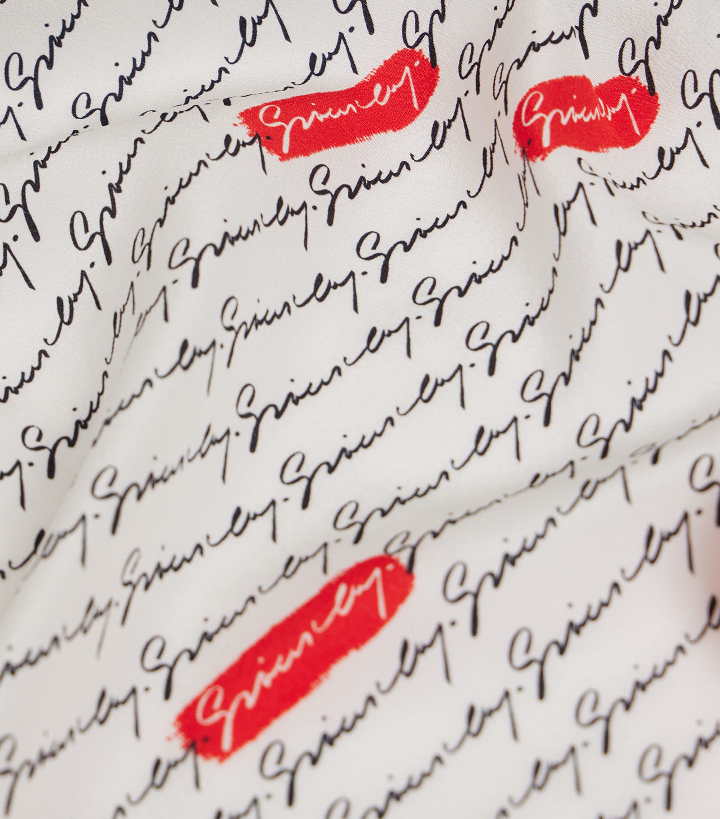 Givenchy Silk Signature Scarf Image 3